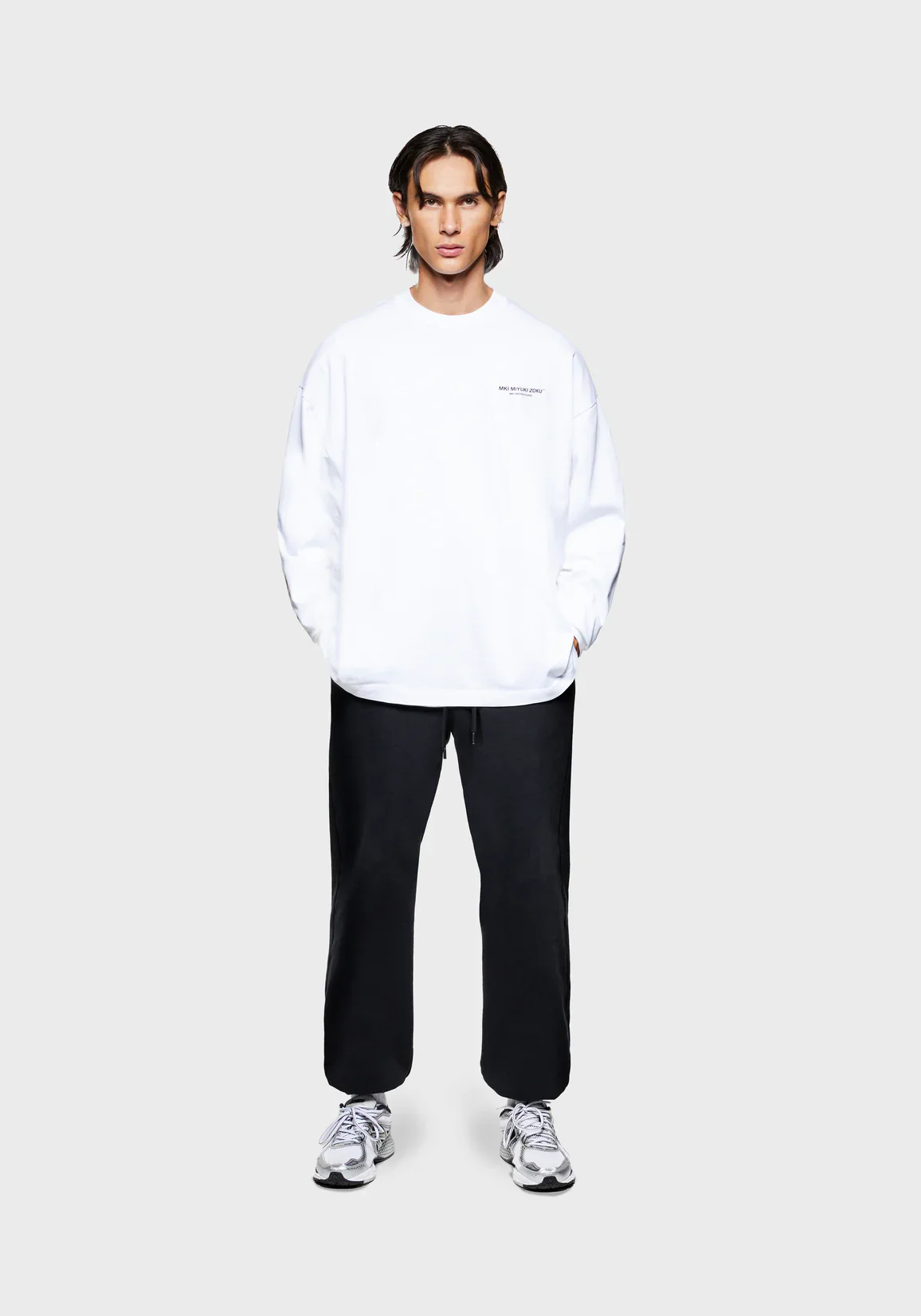 Oversized Long Sleeve Design Studio T-Shirt - Image 4