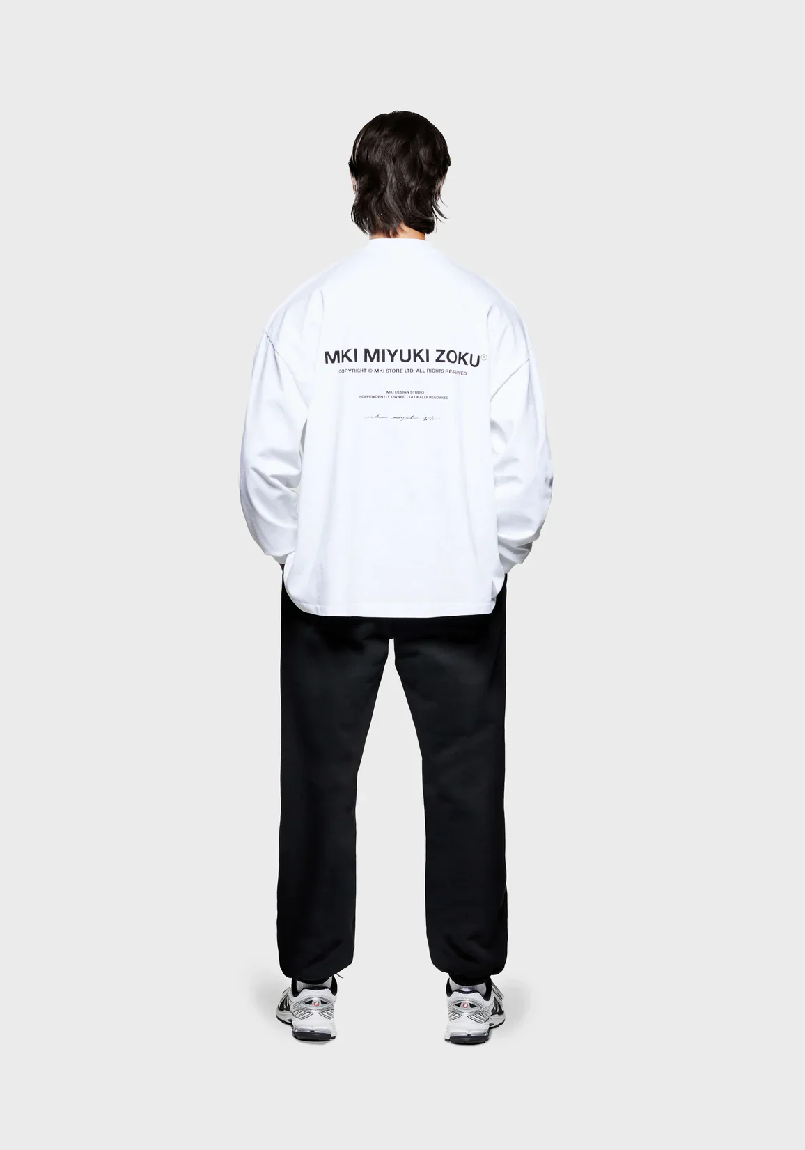 Oversized Long Sleeve Design Studio T-Shirt - Image 5