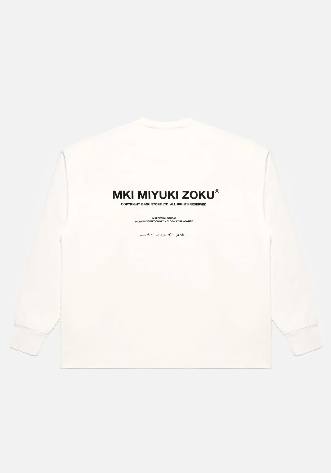 Oversized Long Sleeve Design Studio T-Shirt - Image 8