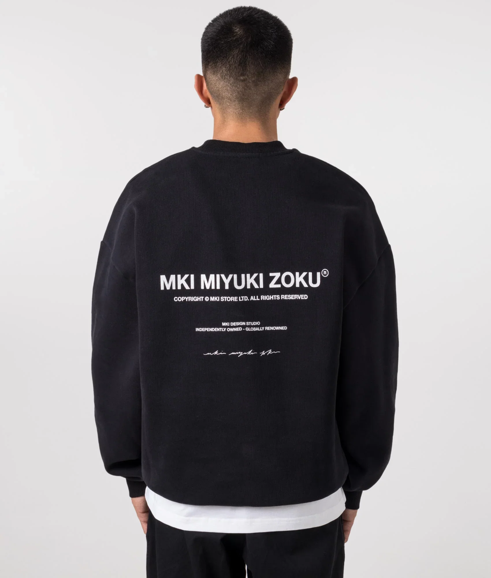 Oversized Design Studio Crewneck Sweatshirt - Image 5