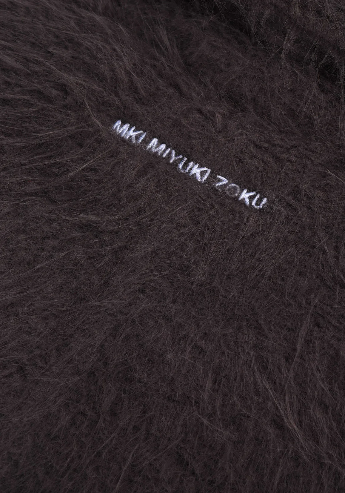 Oversized Fit Faux Alpaca Track Jacket - Image 8
