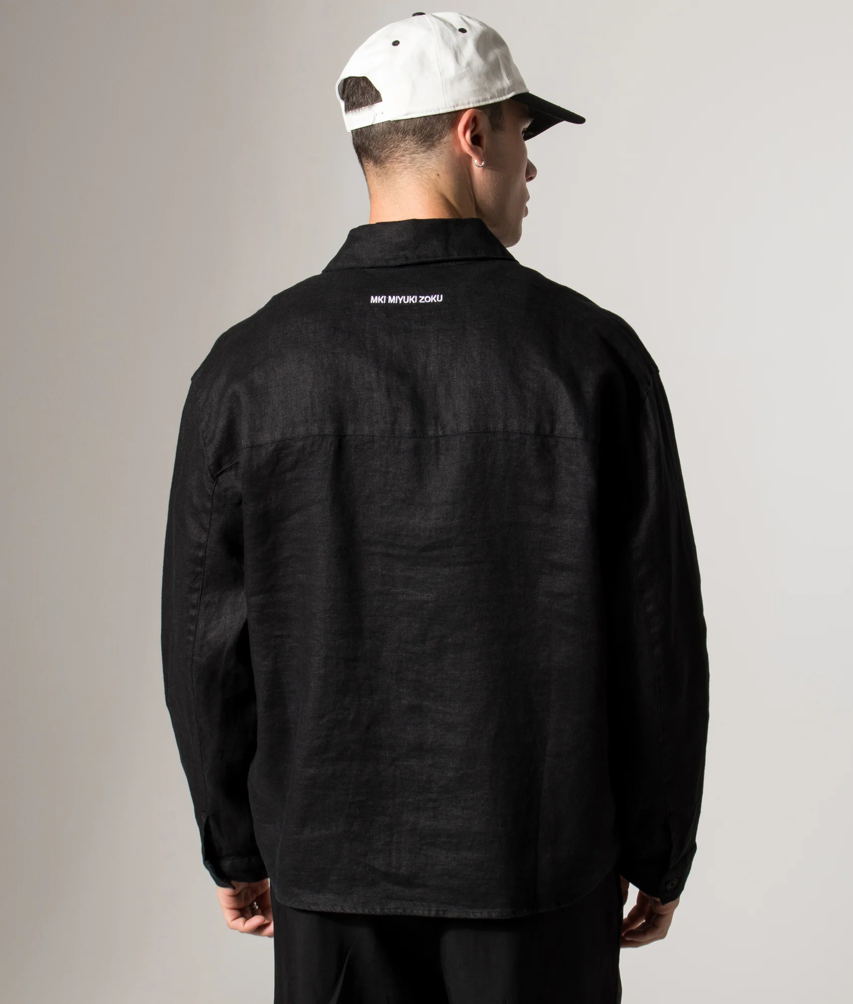 Linen Box Dress Shirt - Image 4