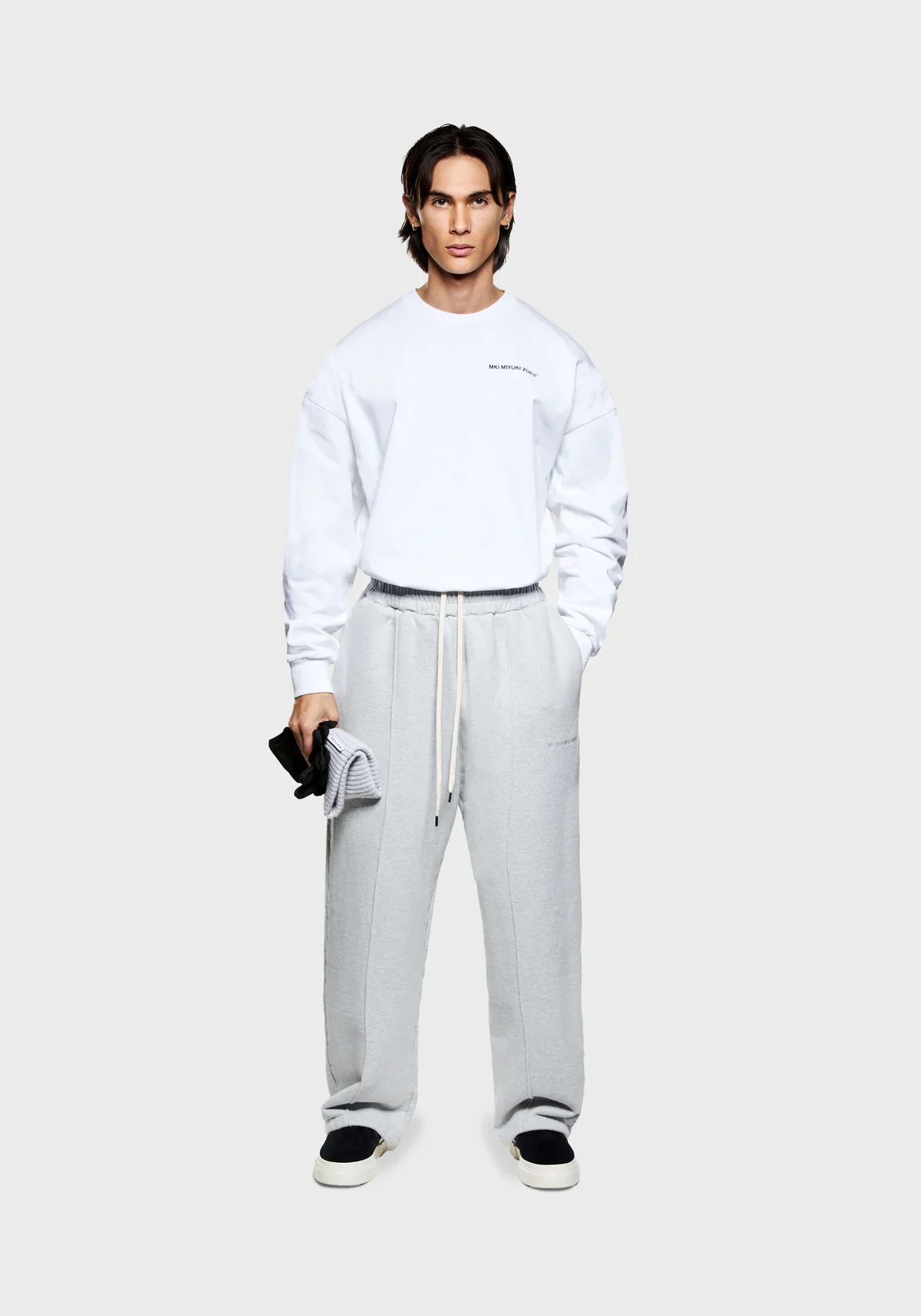 Relaxed Fit 800 GSM Superweight Wide Leg Joggers - Image 4