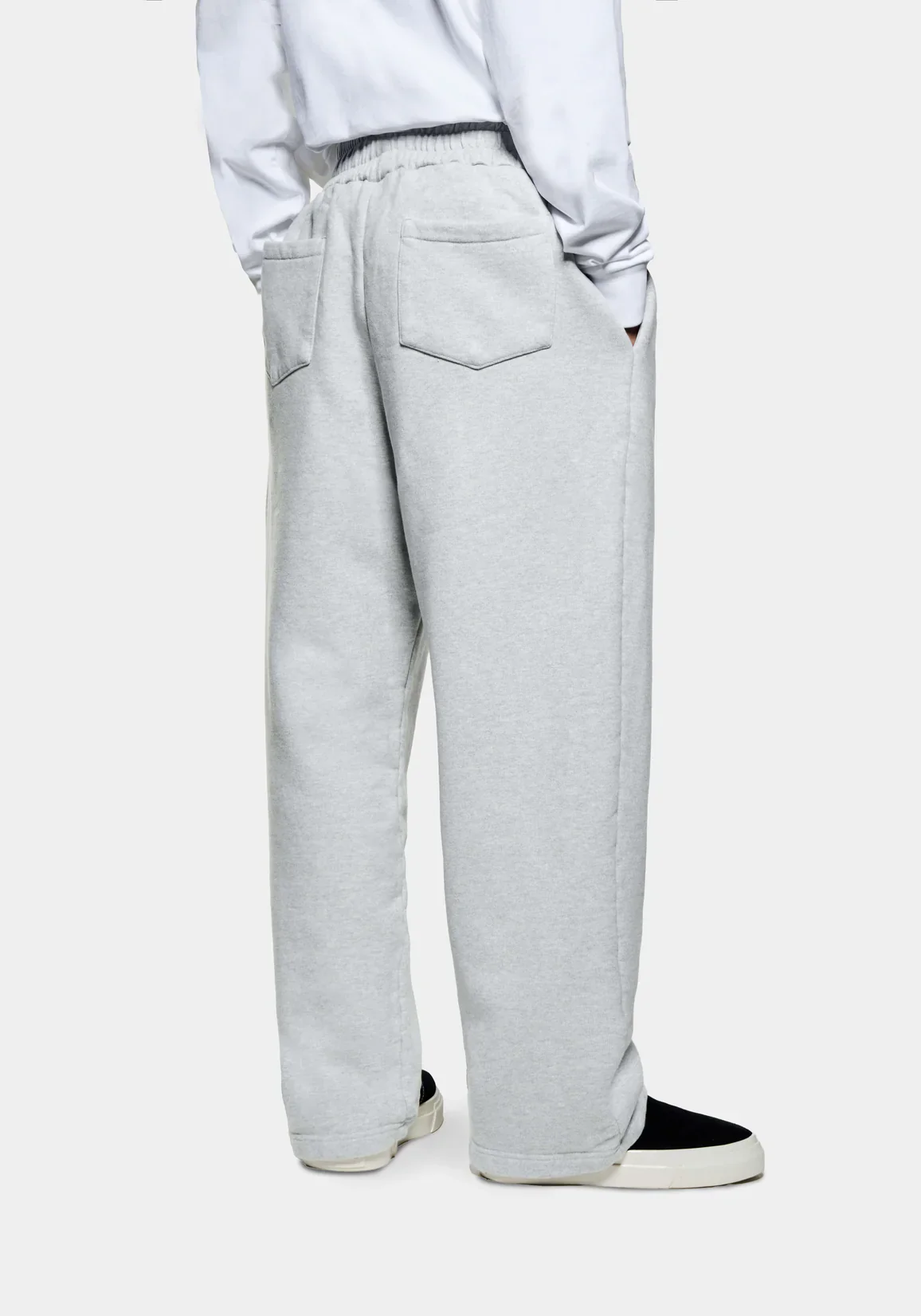 Relaxed Fit 800 GSM Superweight Wide Leg Joggers - Image 5