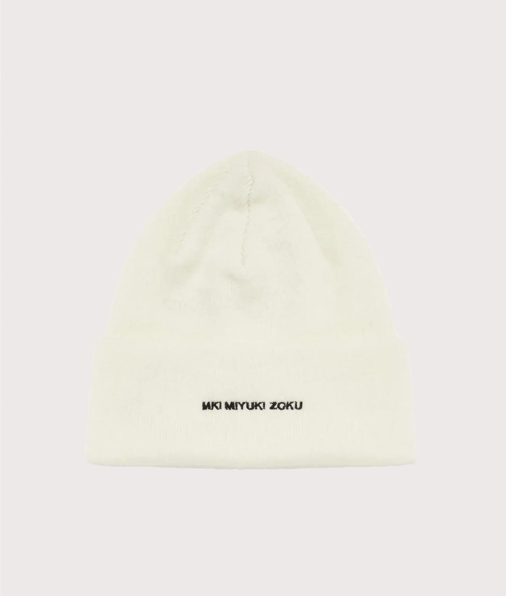 MKI Embroidered Merino Beanie