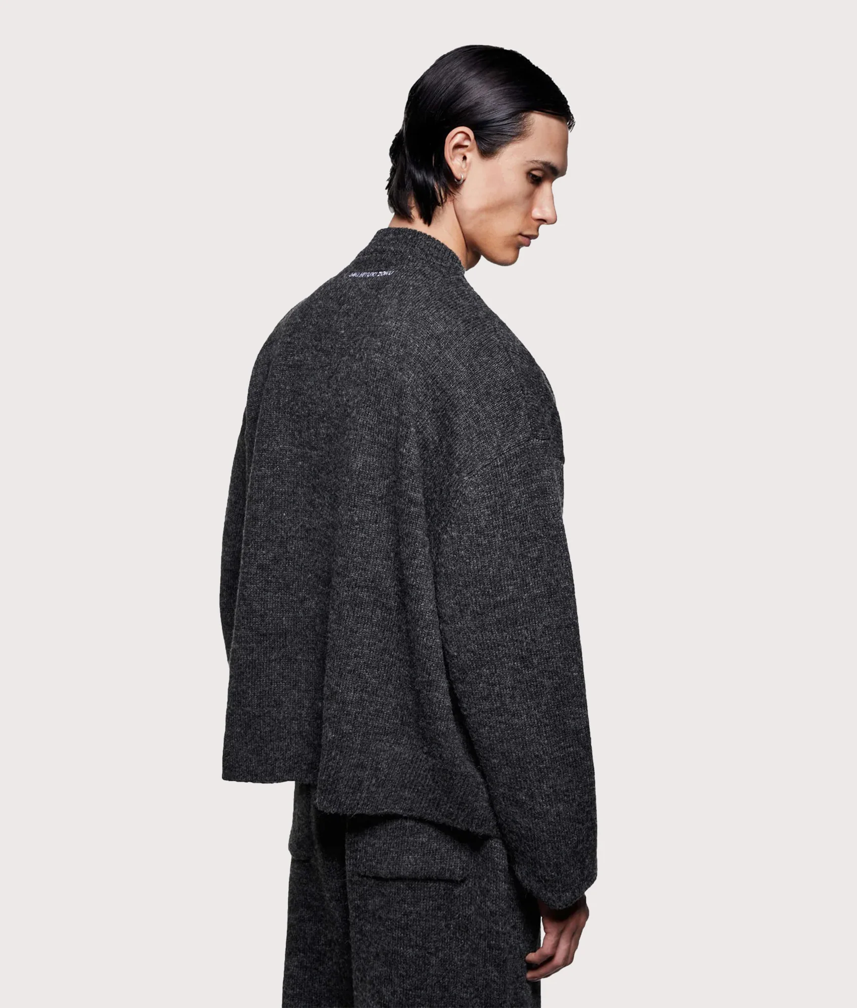 Mohair Blend Crewneck Jumper - Image 3