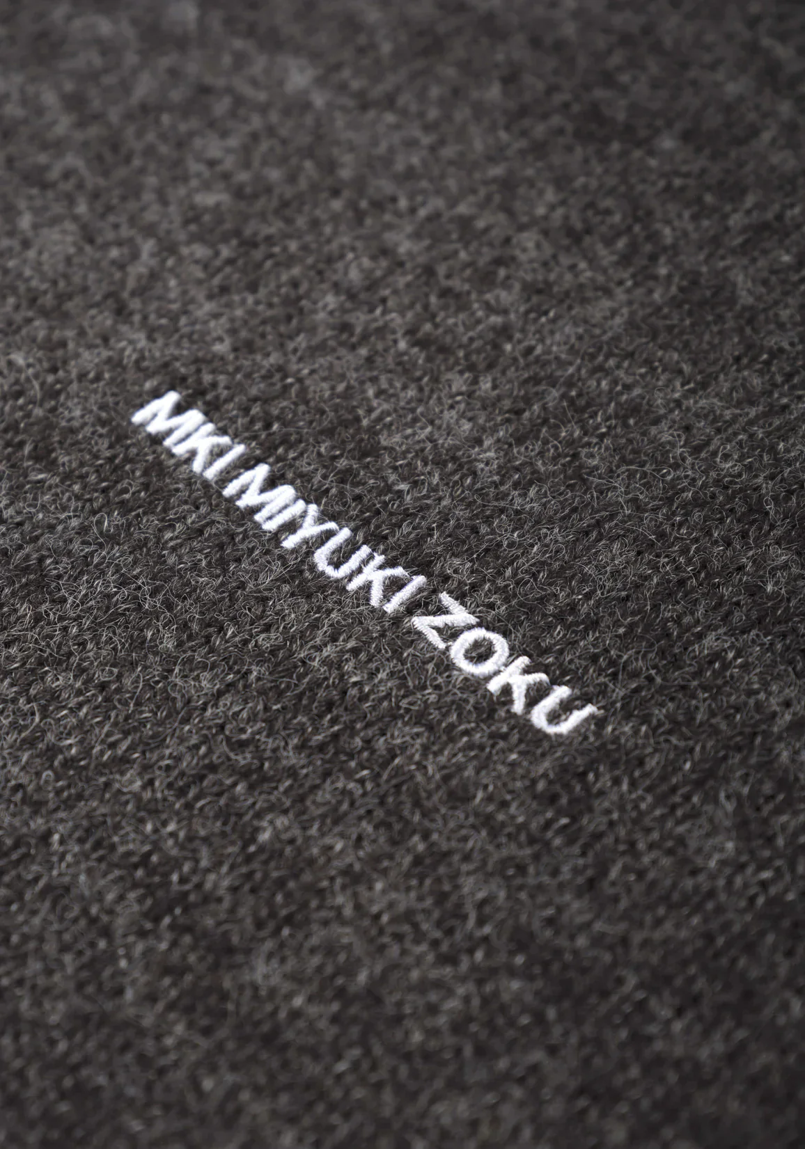 Oversized Fit Mohair Blend Knit Hoodie - Image 9