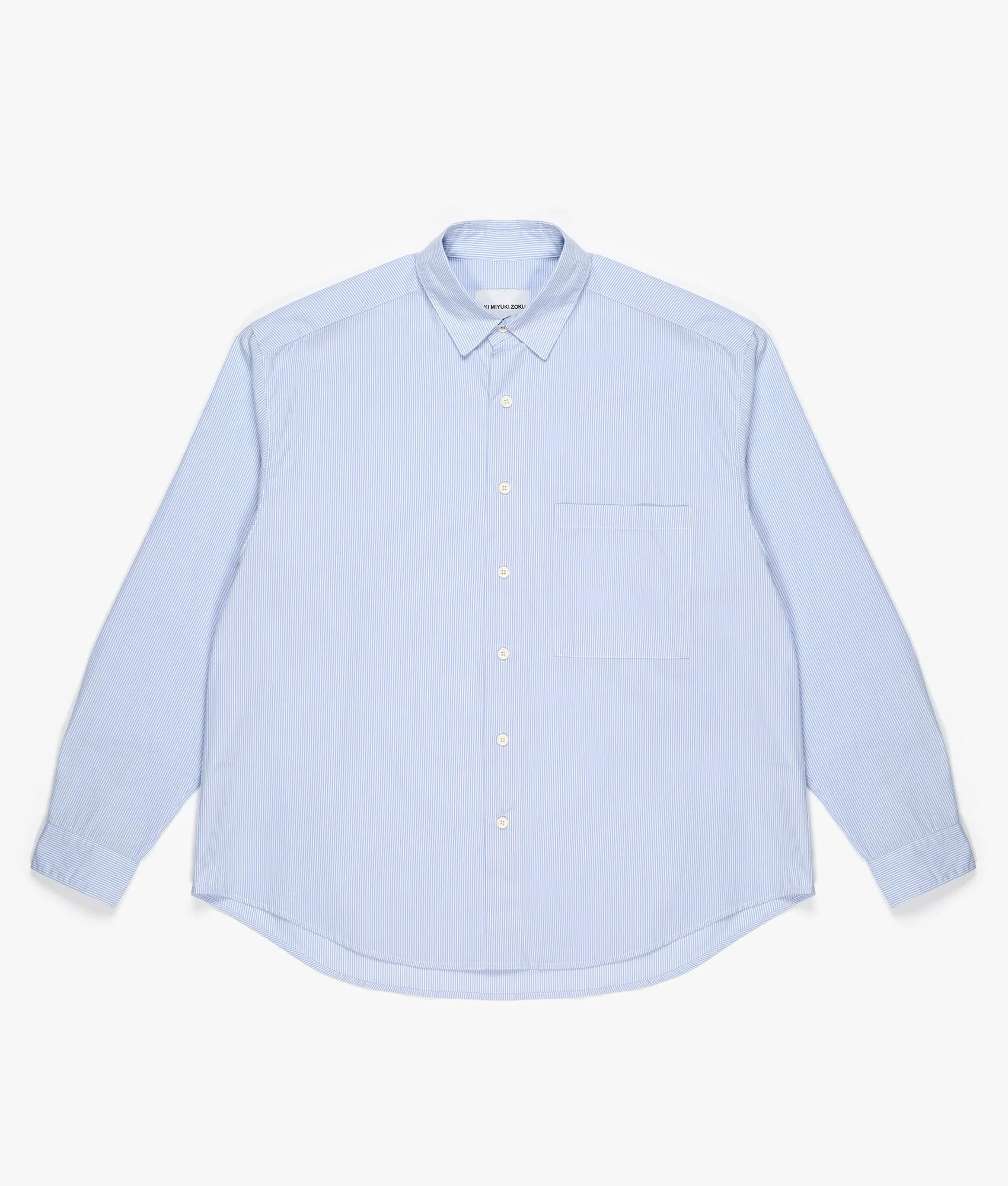 Oversized Striped Dress Shirt - Image 3