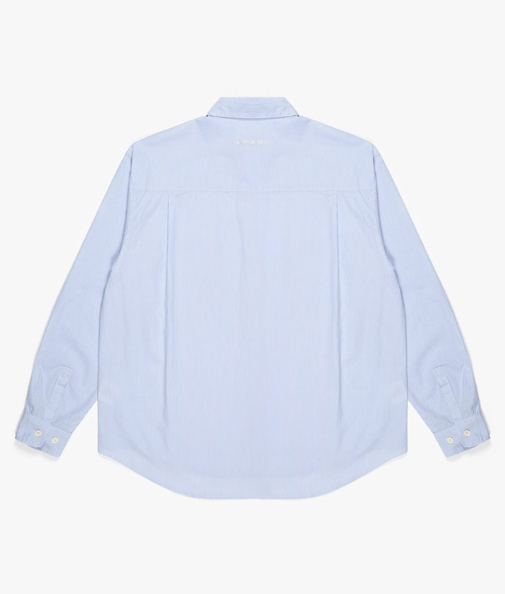Oversized Striped Dress Shirt - Image 4