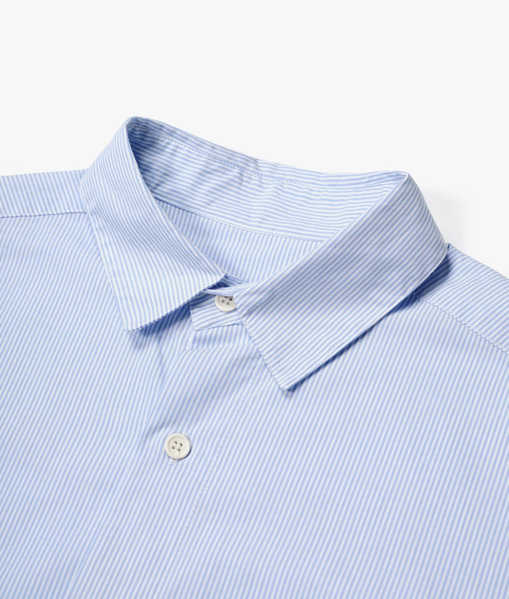 Oversized Striped Dress Shirt - Image 5