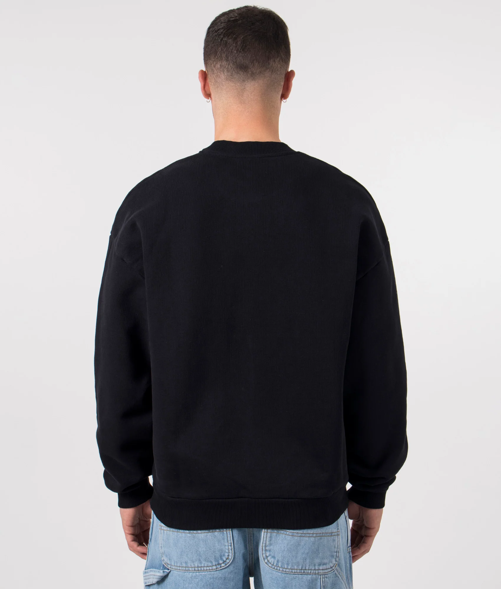 Oversized Uniform Crewneck Sweatshirt - Image 3