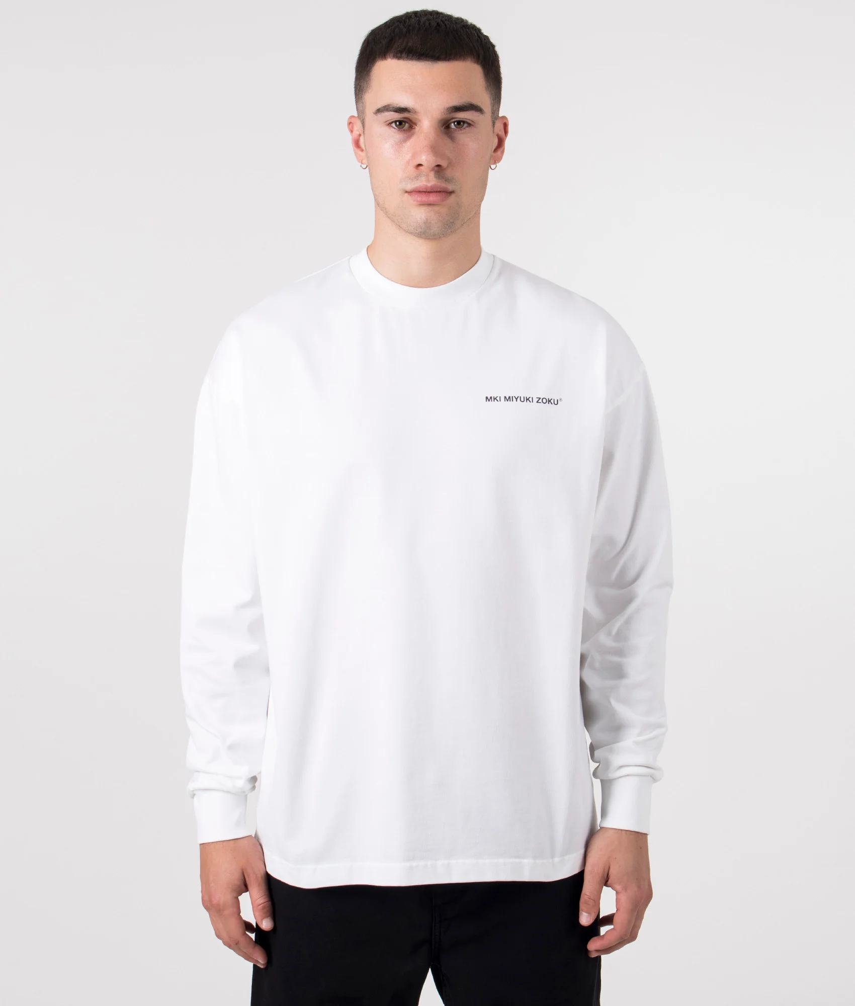 Oversized Long Sleeve Uniform T-Shirt