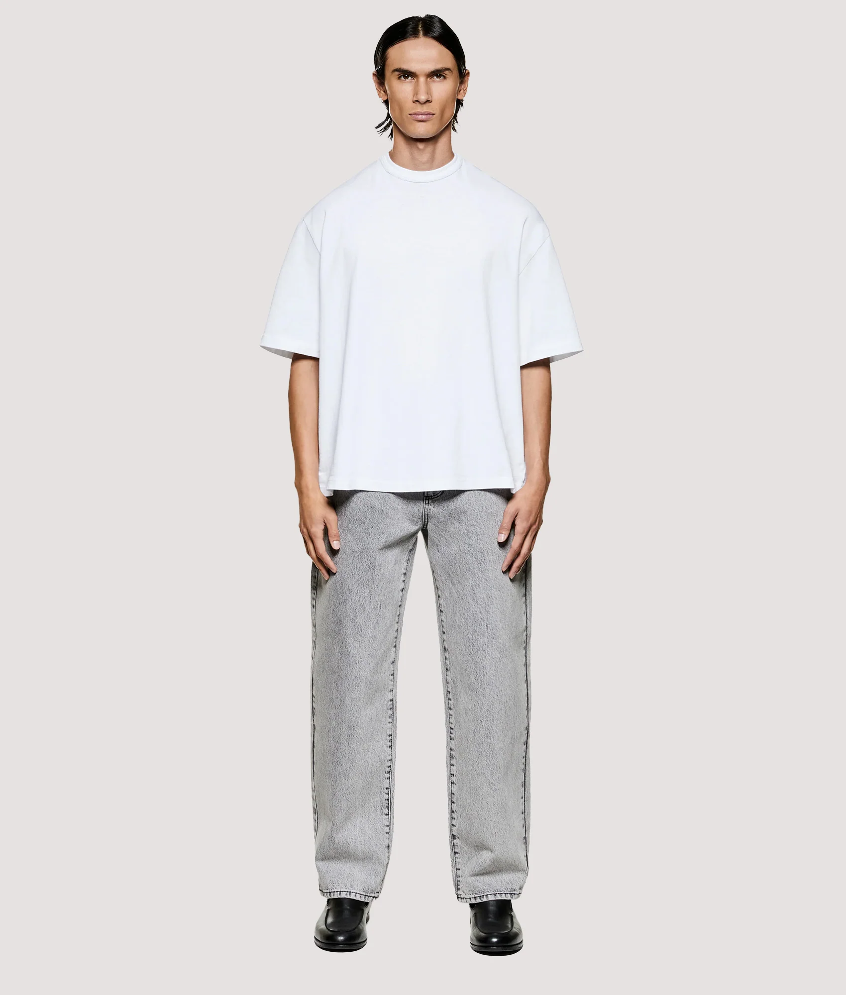 Relaxed Box Fit 220 GSM Slub T-Shirt - Image 5