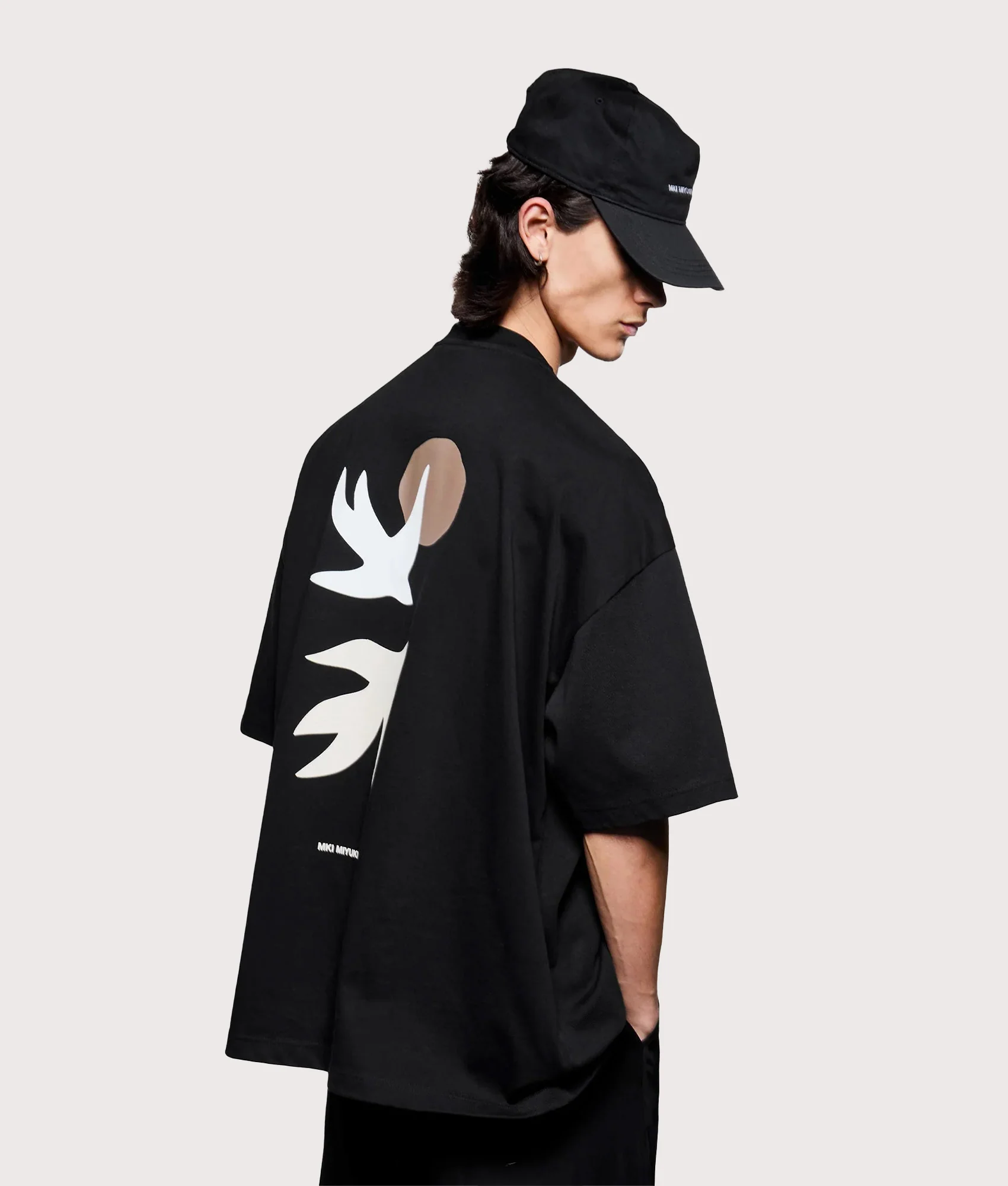 Oversized Swallow T-Shirt - Image 3