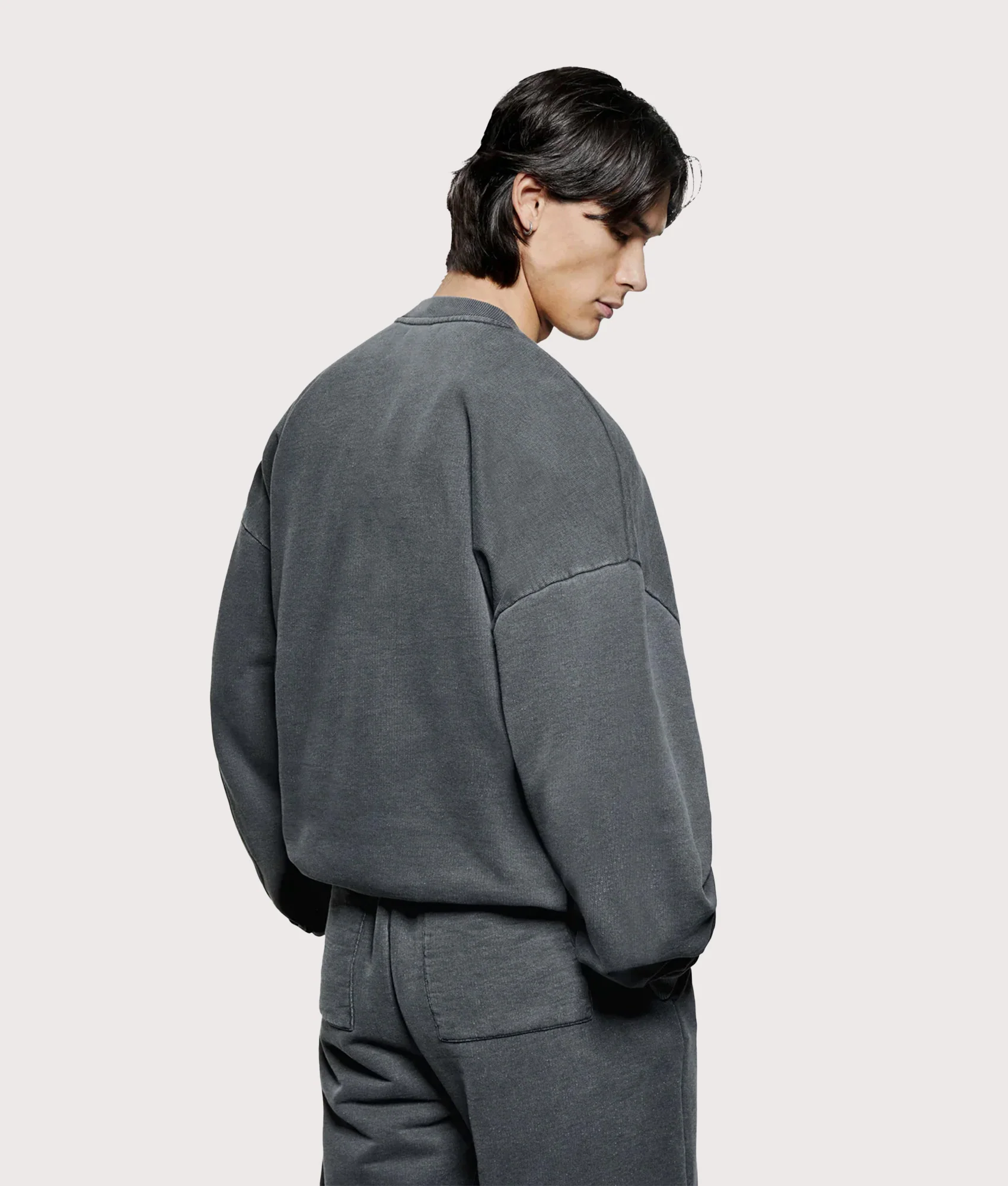 Oversized Uniform Crewneck Sweatshirt - Image 4