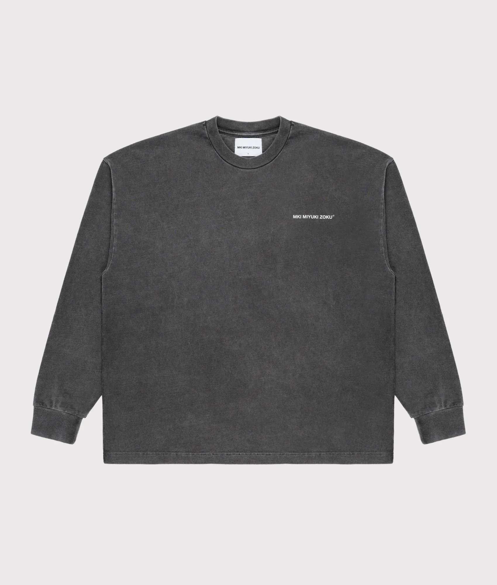 Oversized Long Sleeve Uniform T-Shirt