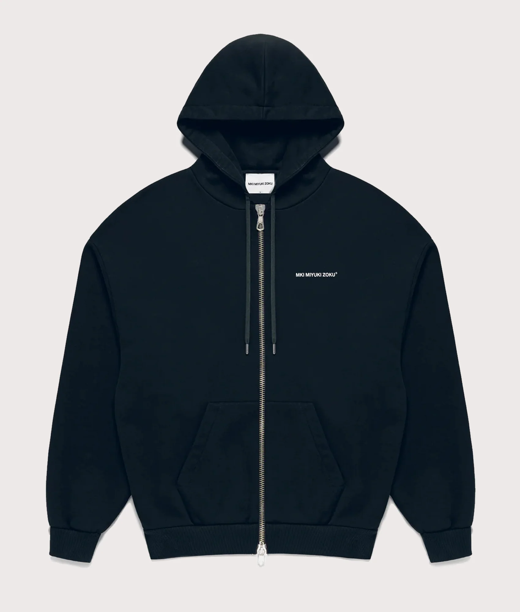 Oversized Uniform Zip Through Hoodie