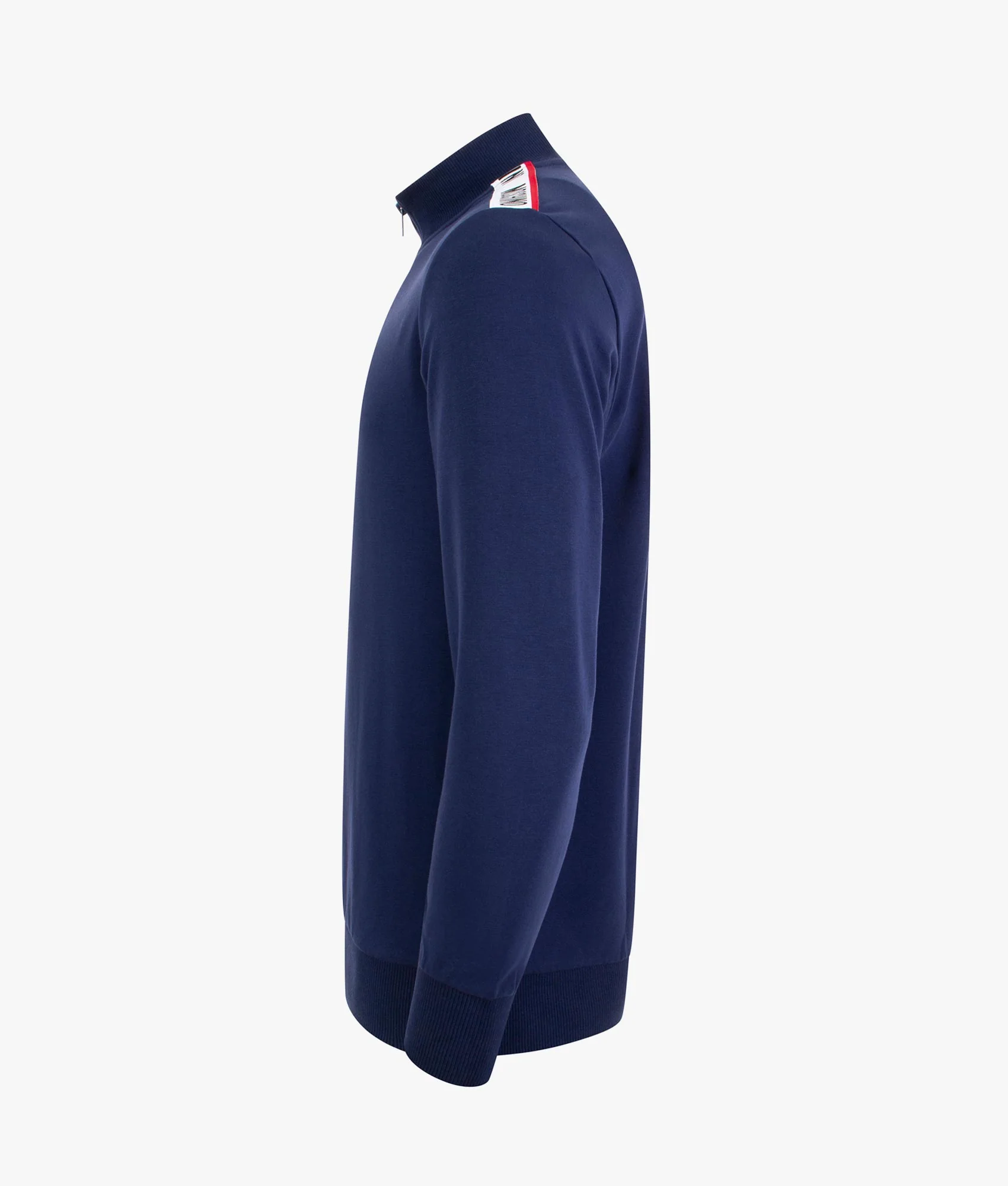 Quarter Zip Shoulder Taped Sweatshirt - Image 10