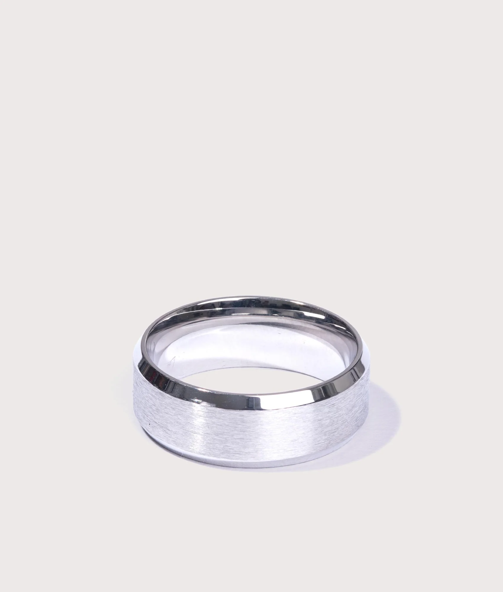 Stainless Steel Band Ring