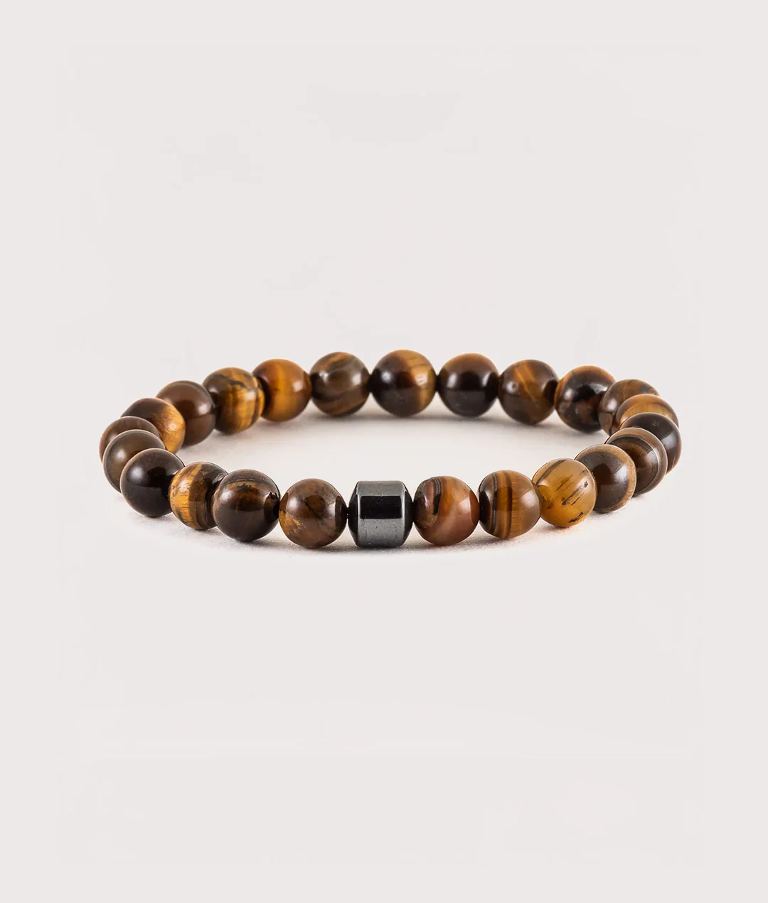 Tigers Eye Beaded Stretch Bracelet - Image 2