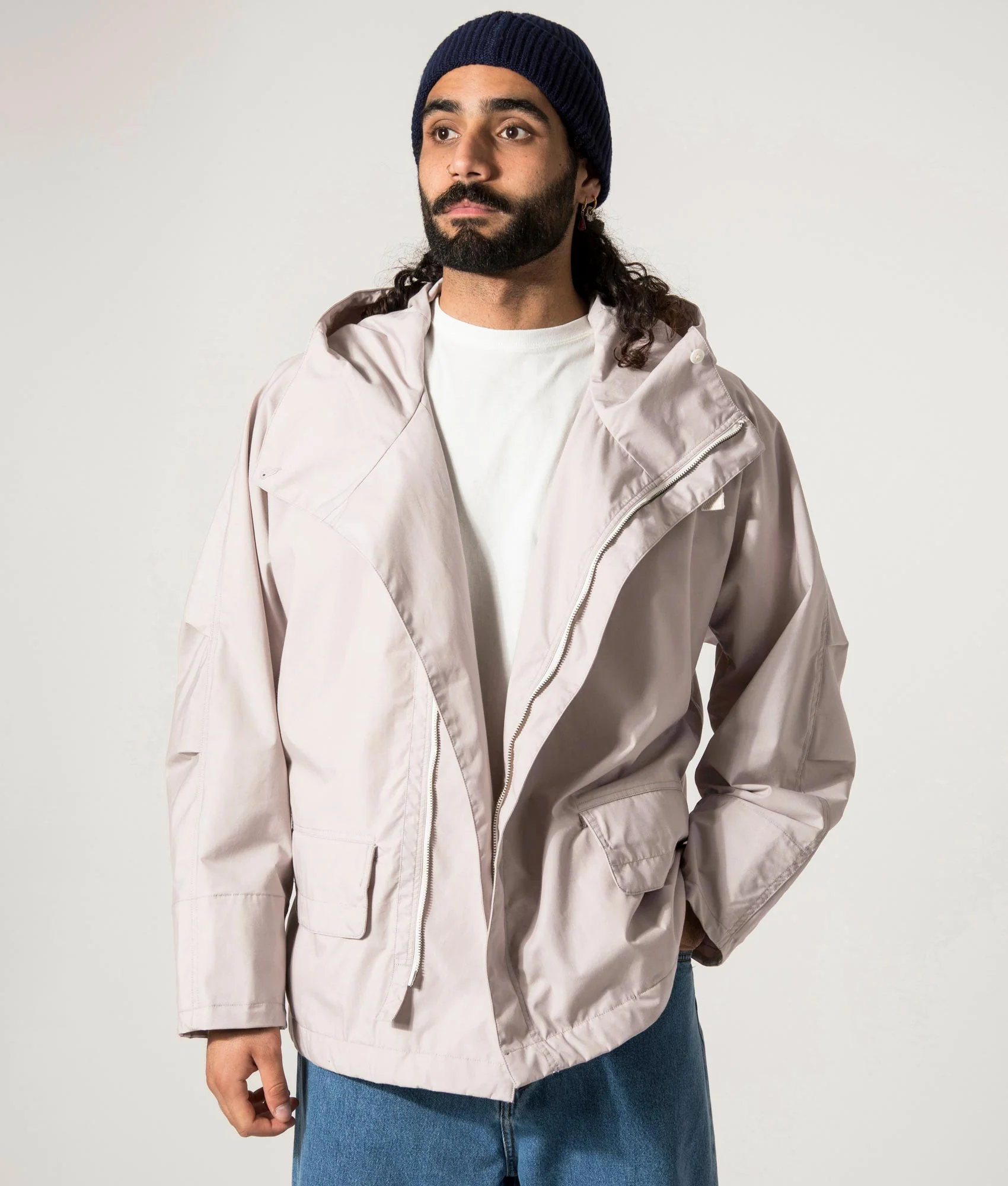 Oversized Hooded Deck Jacket - Image 2