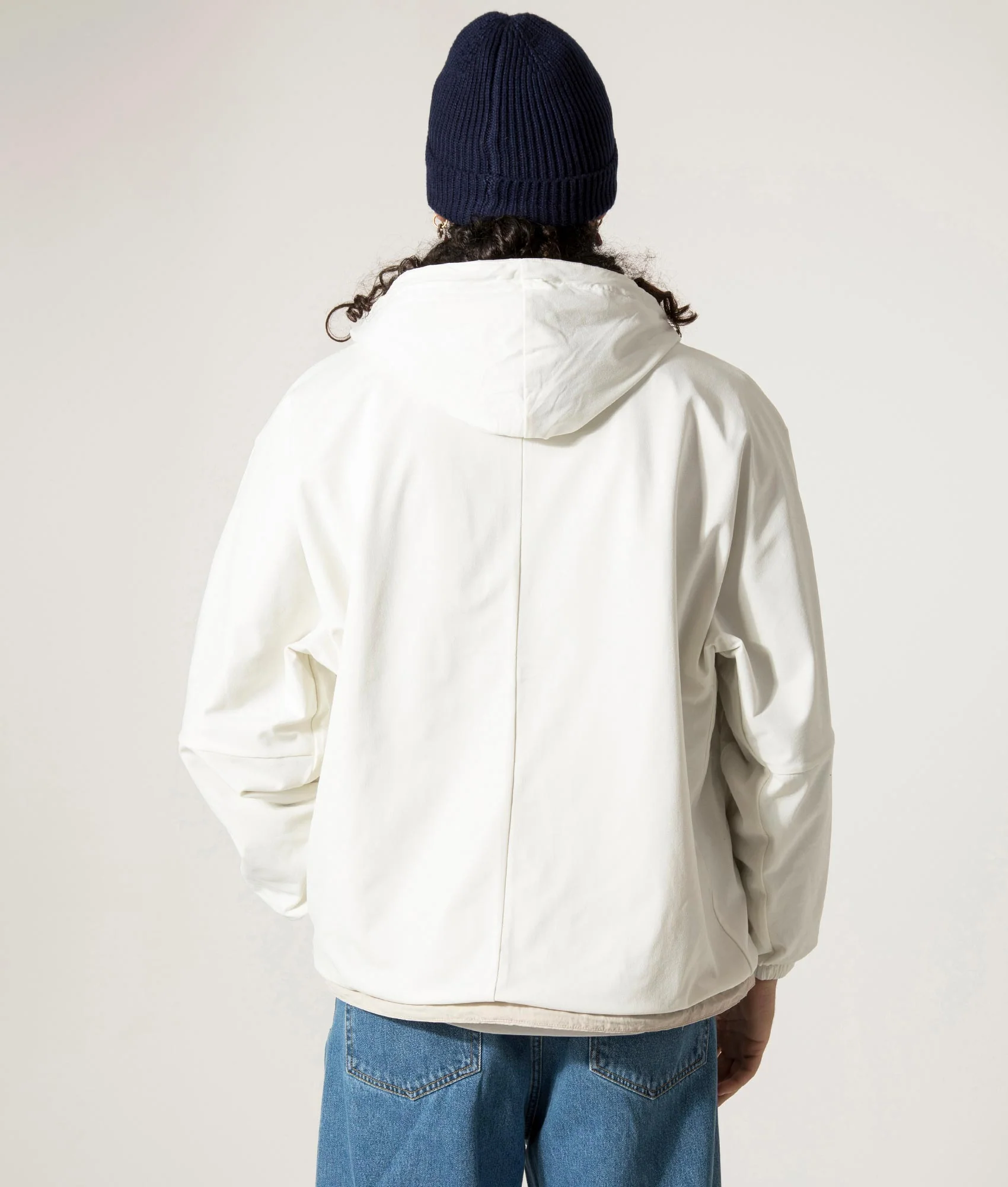 Oversized Reversible Hooded Jacket - Image 11