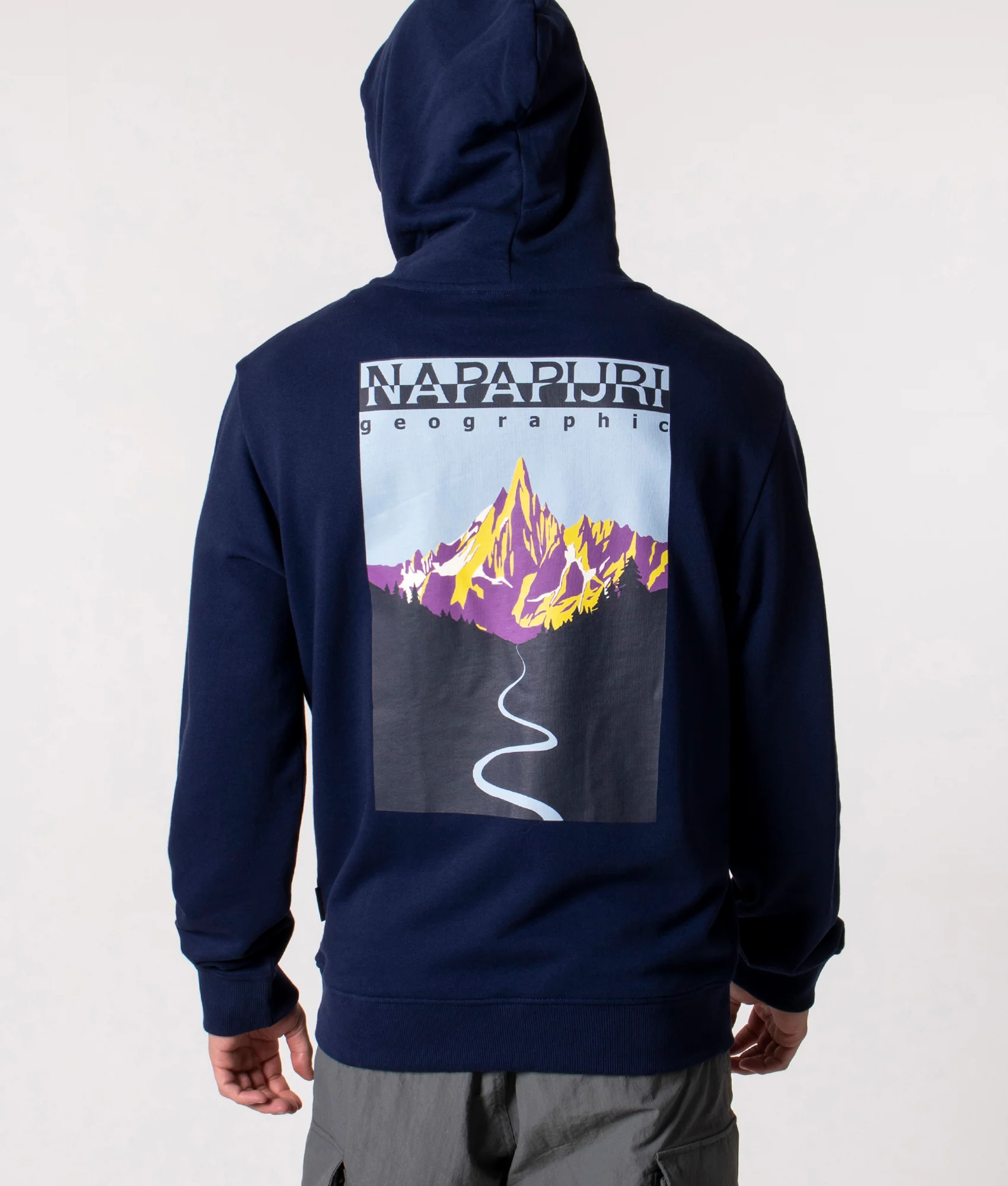 Relaxed Fit Quintino Back Print Hoodie - Image 4