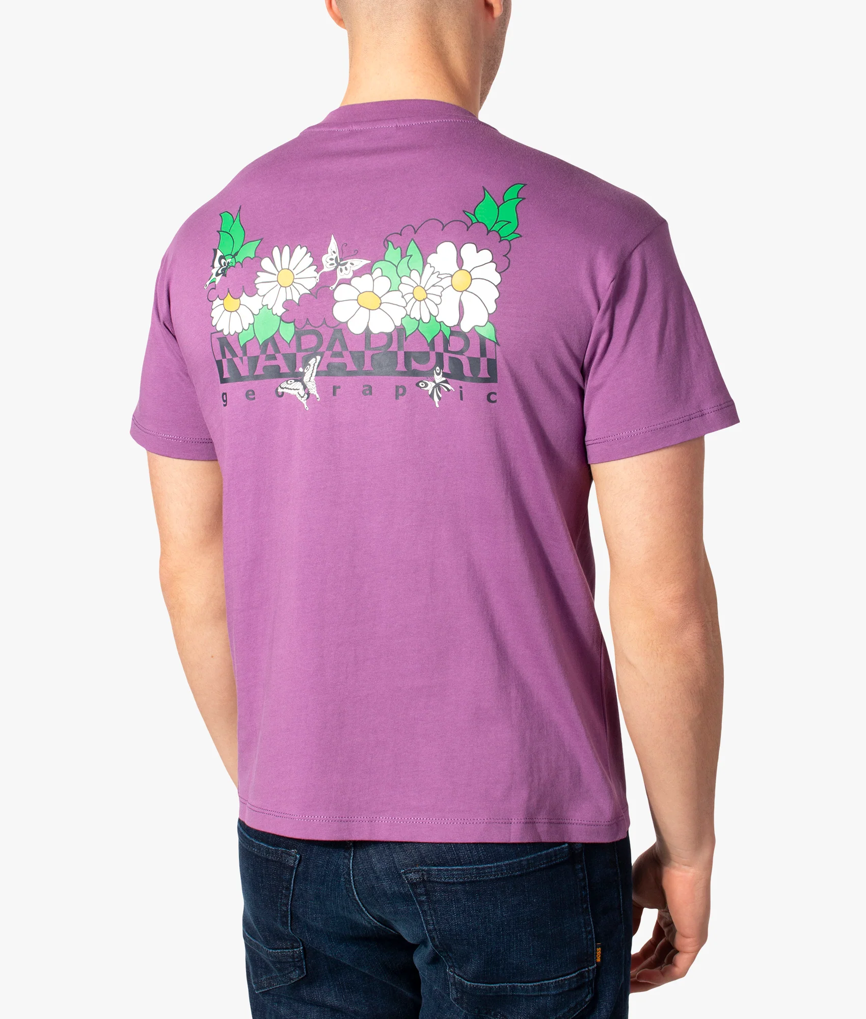 S-Veny Short Sleeve Back Print T-Shirt
