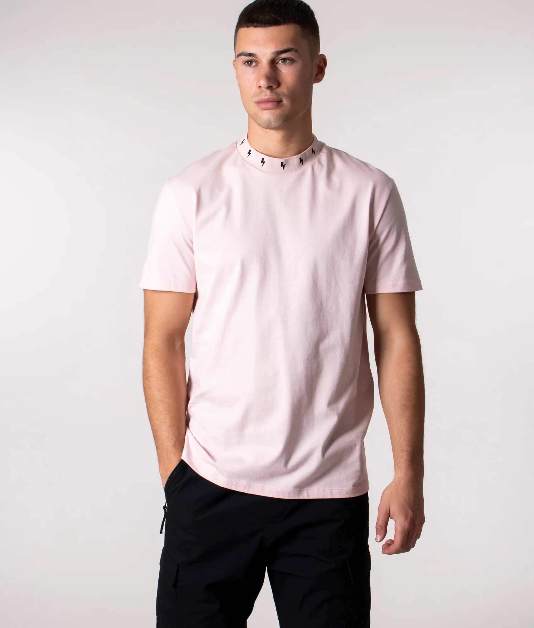 Bolted Rib Collared T-Shirt