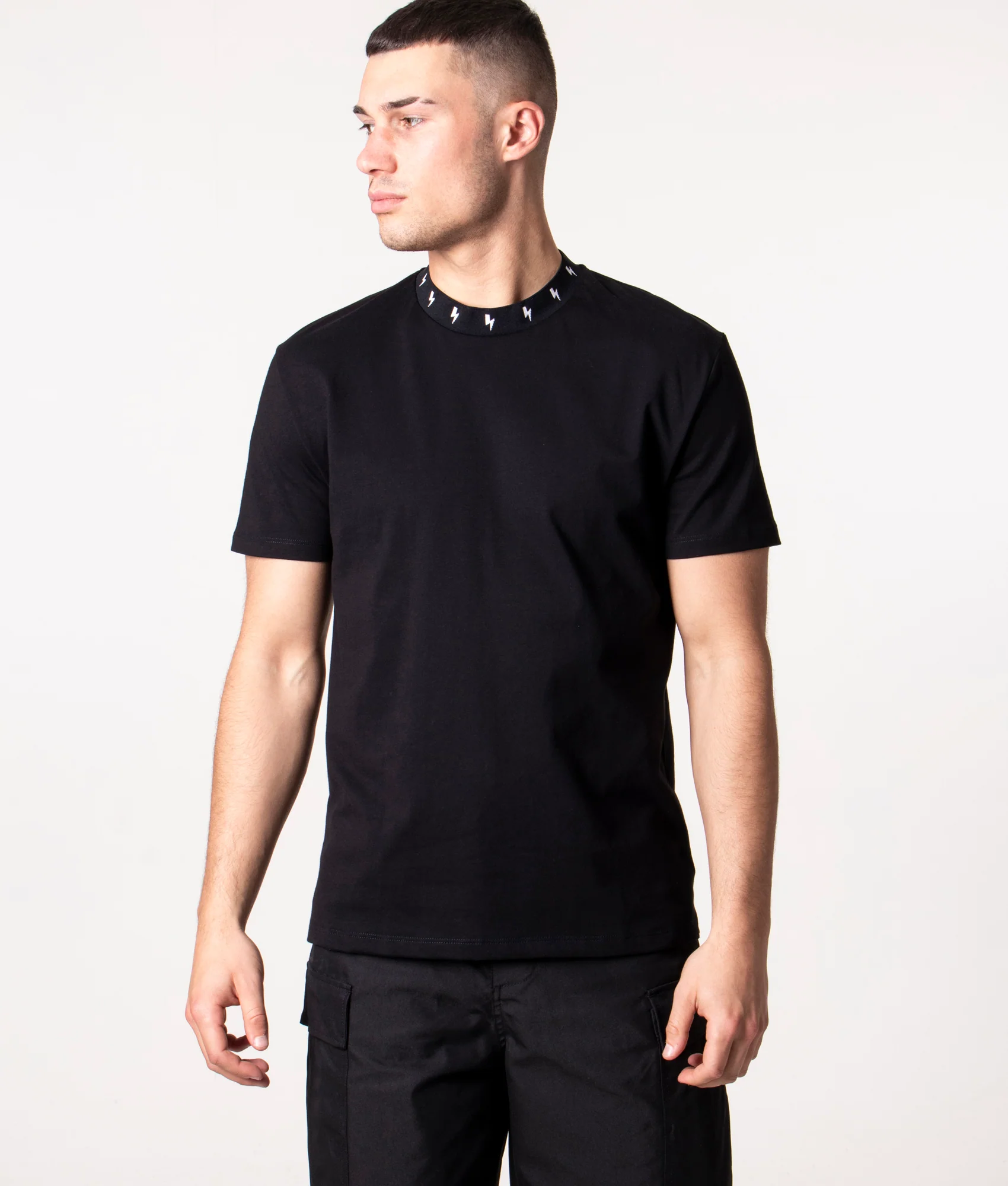 Bolted Rib Collared T-Shirt