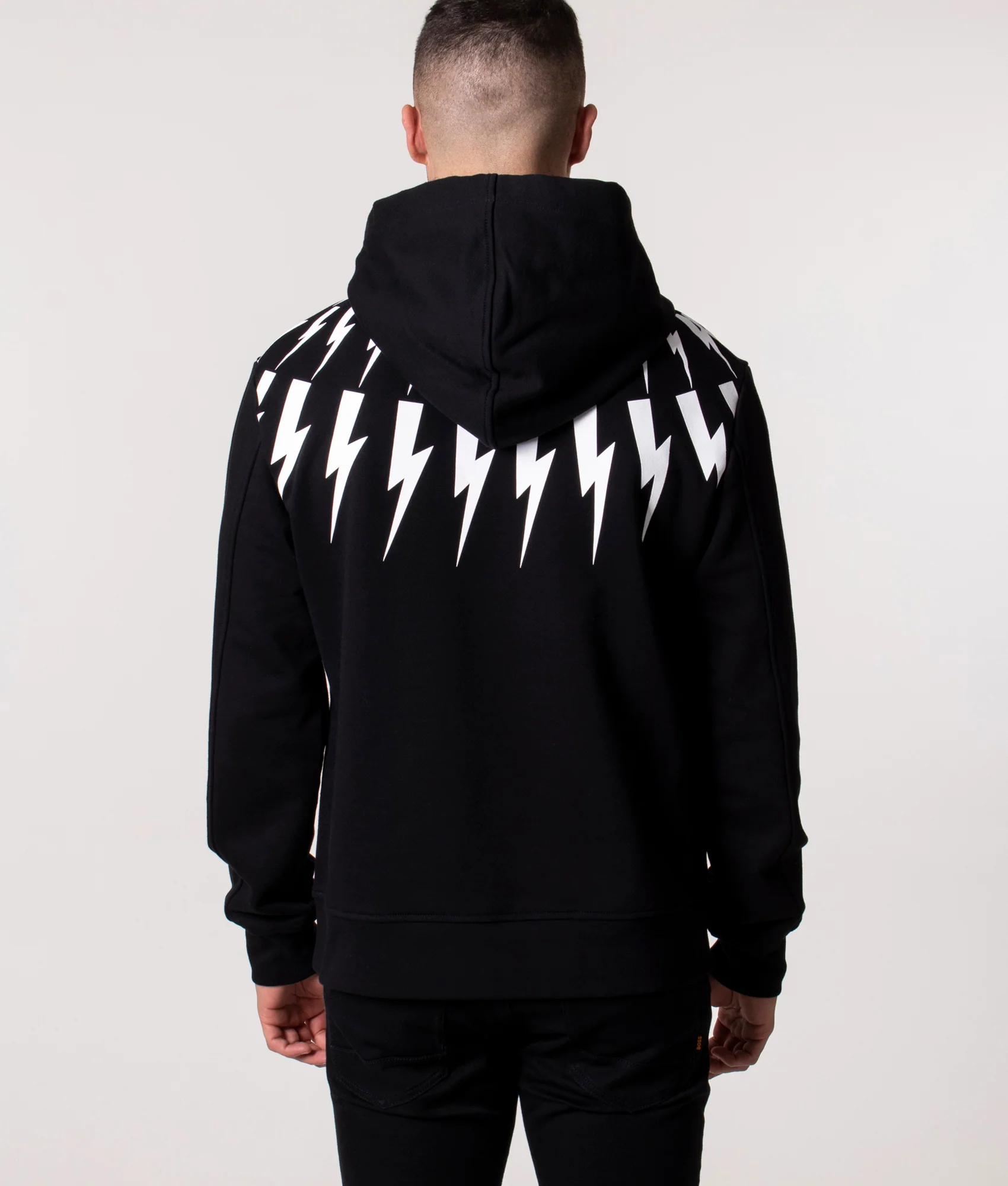 Fair Isle Thunderbolt Hoodie - Image 2