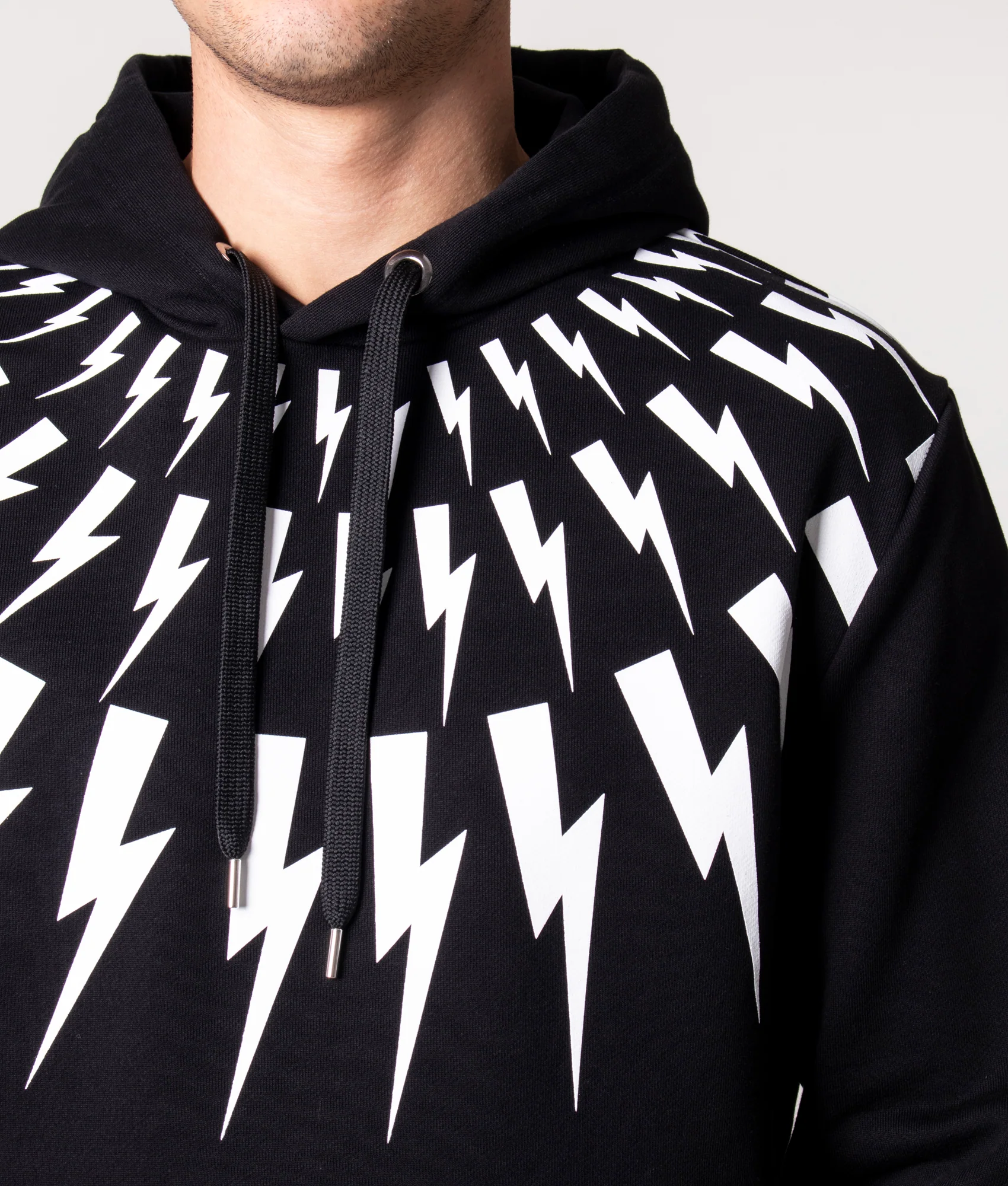 Fair Isle Thunderbolt Hoodie - Image 3