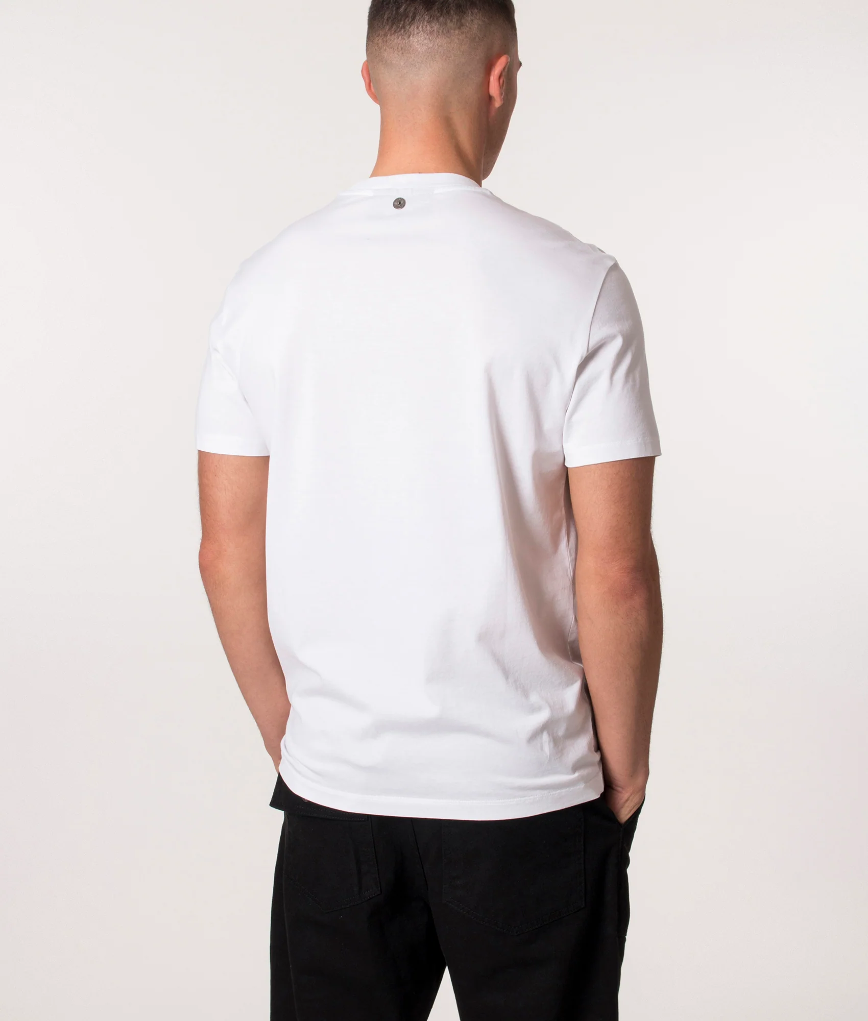 Slim Fit Horizontal Bolt Print T-Shirt - Image 4