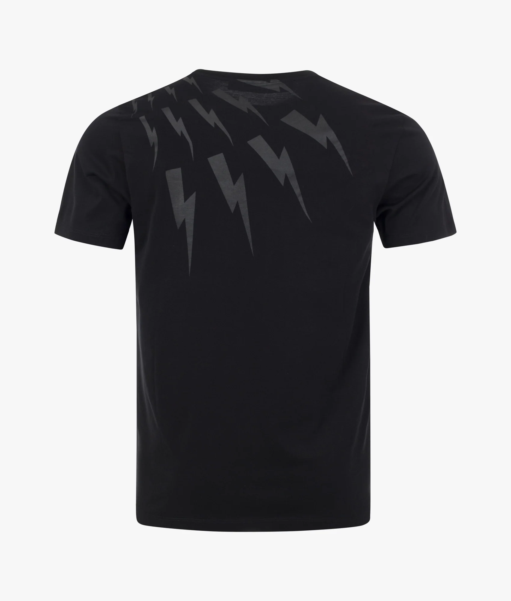 Off-Set Fair Isle Thunderbolt T-Shirt - Image 3