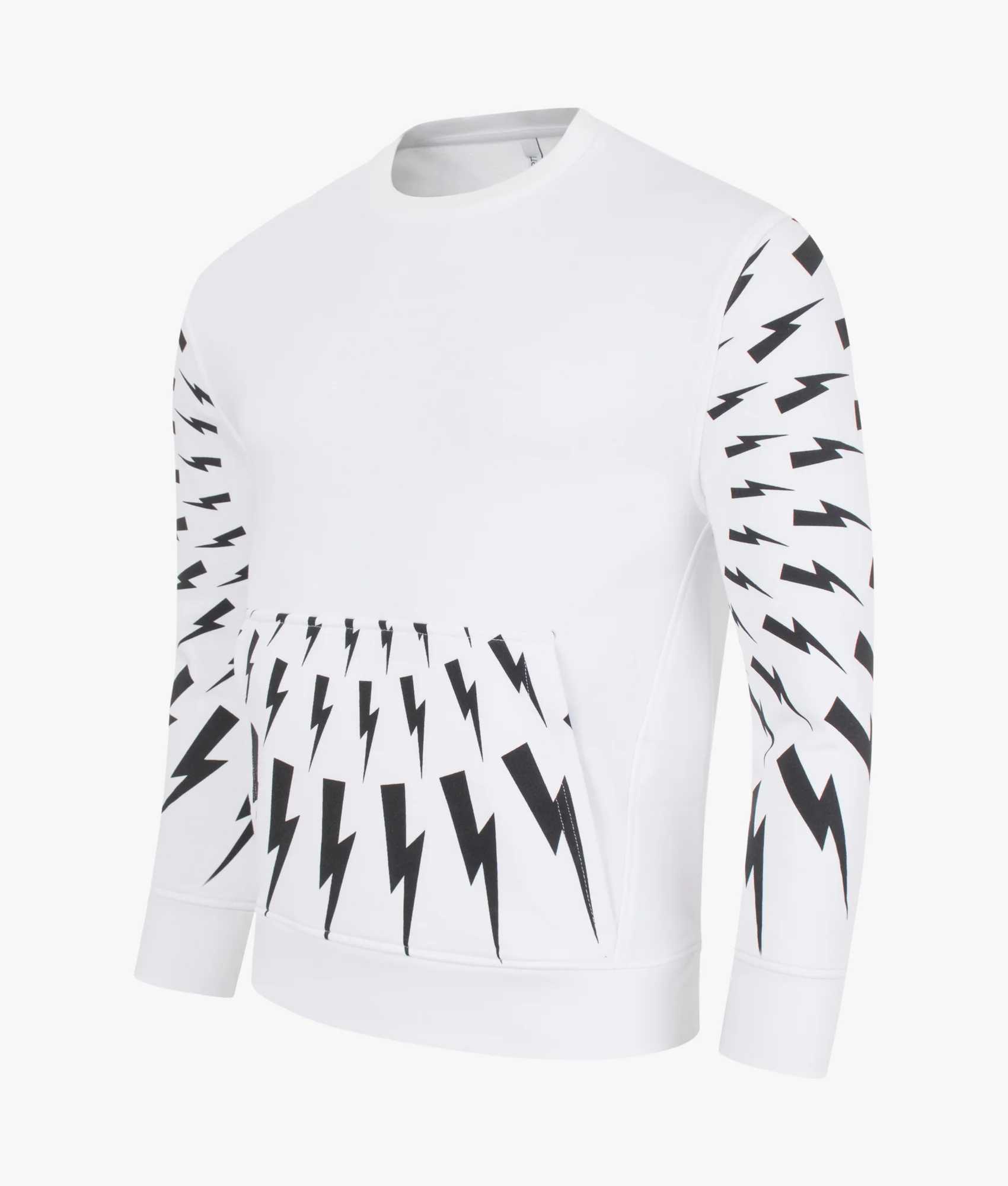 Radial Fair-Isle Thunderbolt Sweatshirt - Image 2