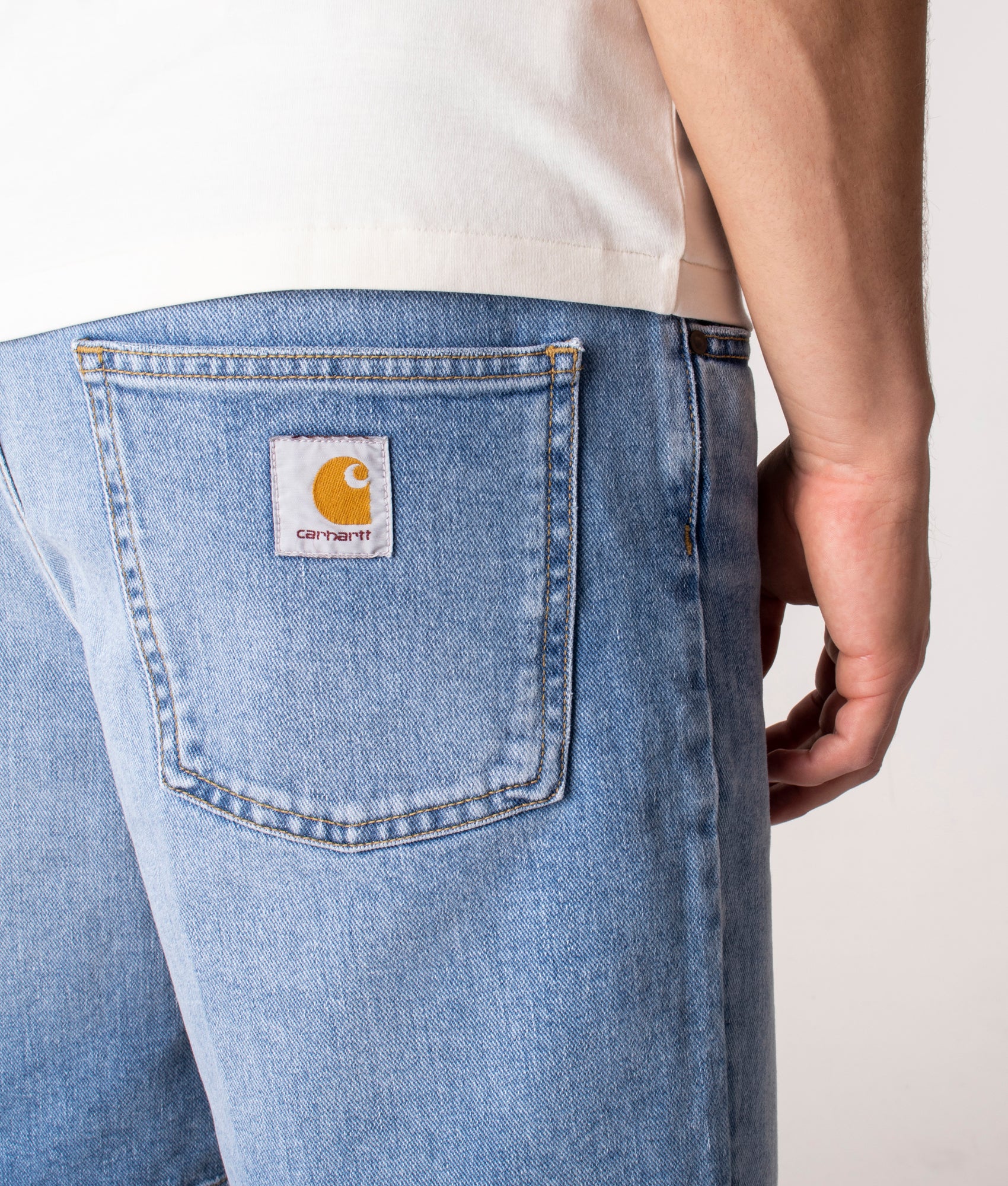 Relaxed Fit Newell Denim Shorts - Image 2