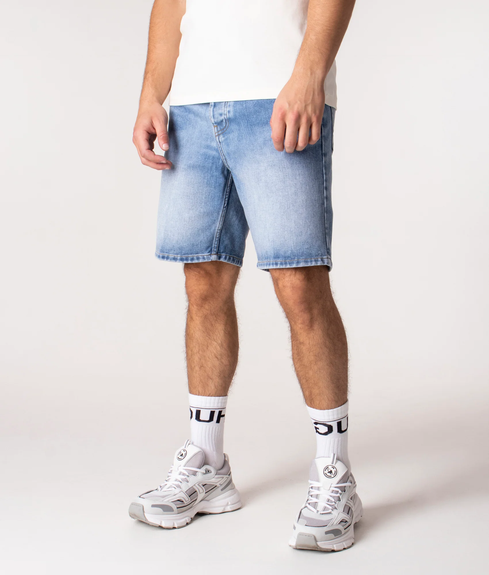 Relaxed Fit Newell Denim Shorts - Image 3