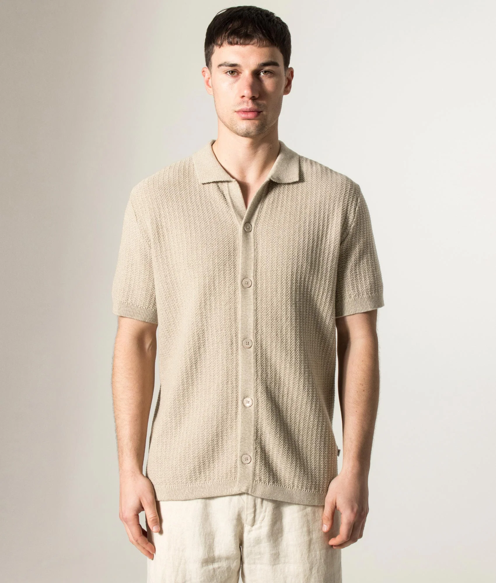 Ares knitted Short Sleeve Shirt - Image 2
