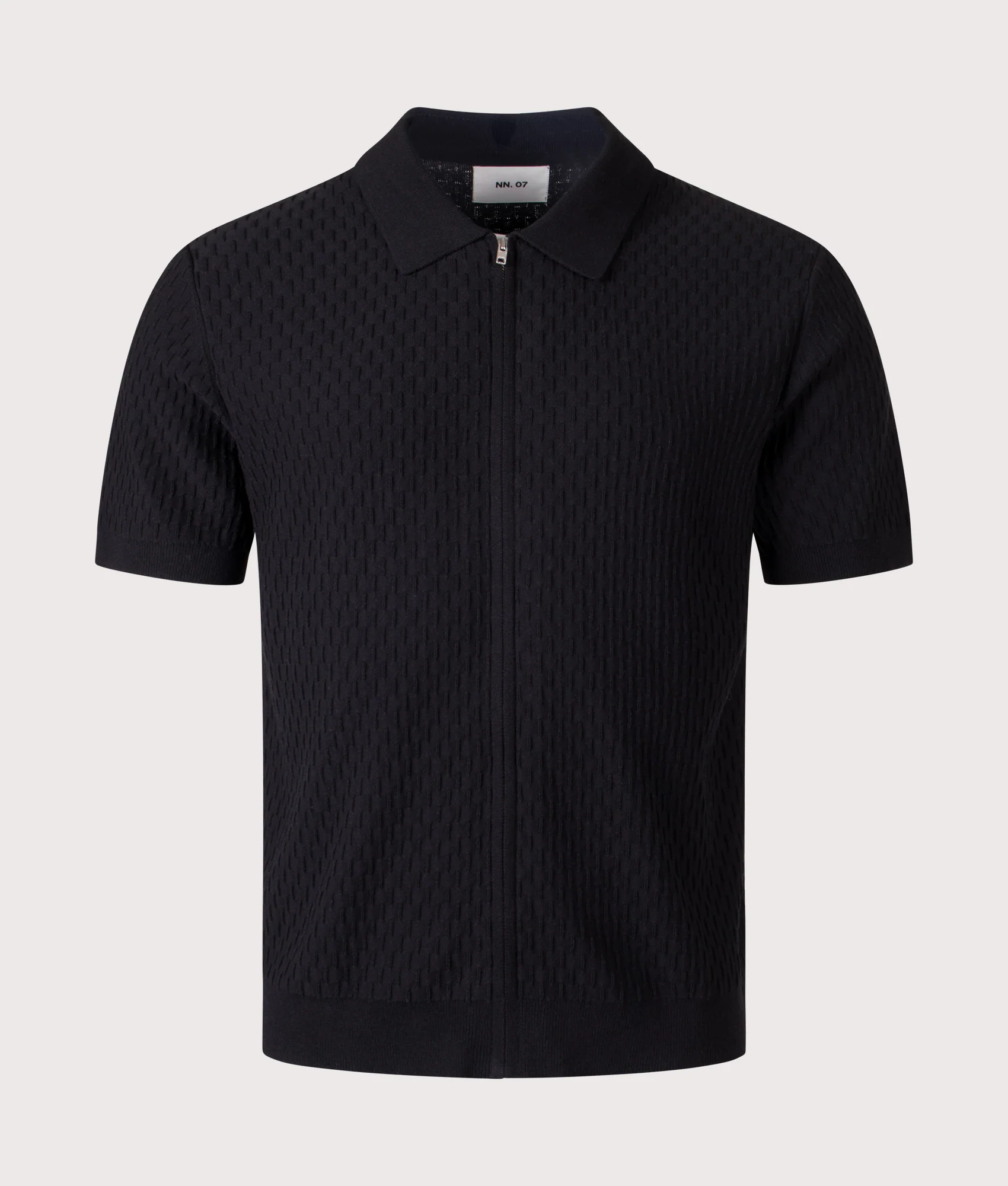 Gustav Full Zip Knit Shirt