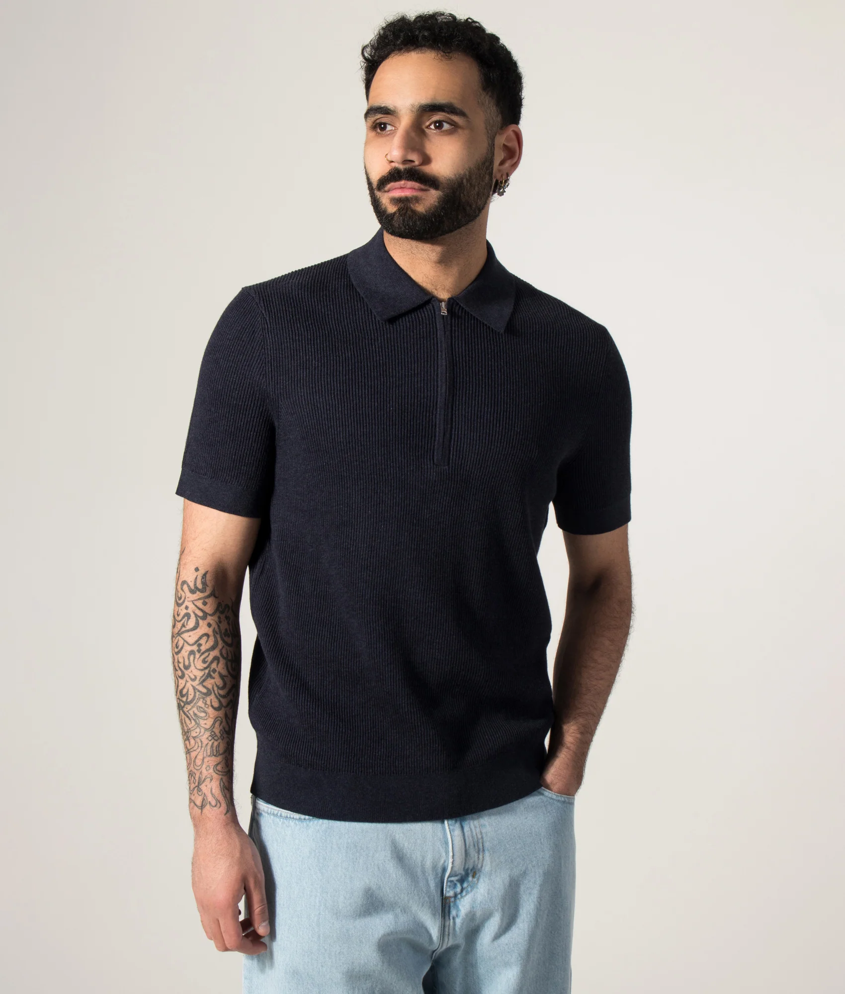 Hansie Half Zip Polo Shirt - Image 2