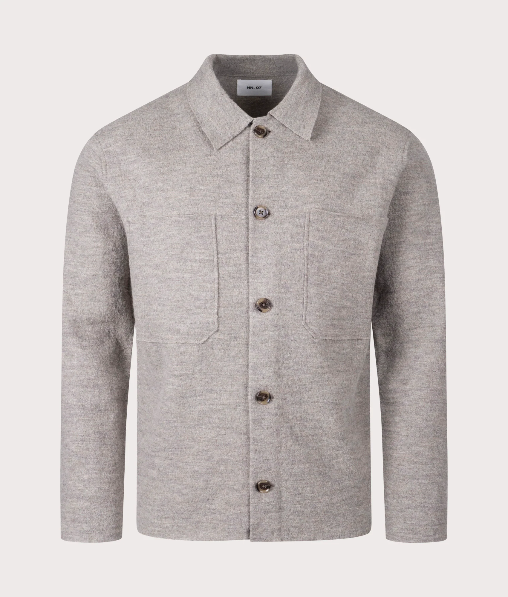 Jonas Boiled Wool Overshirt