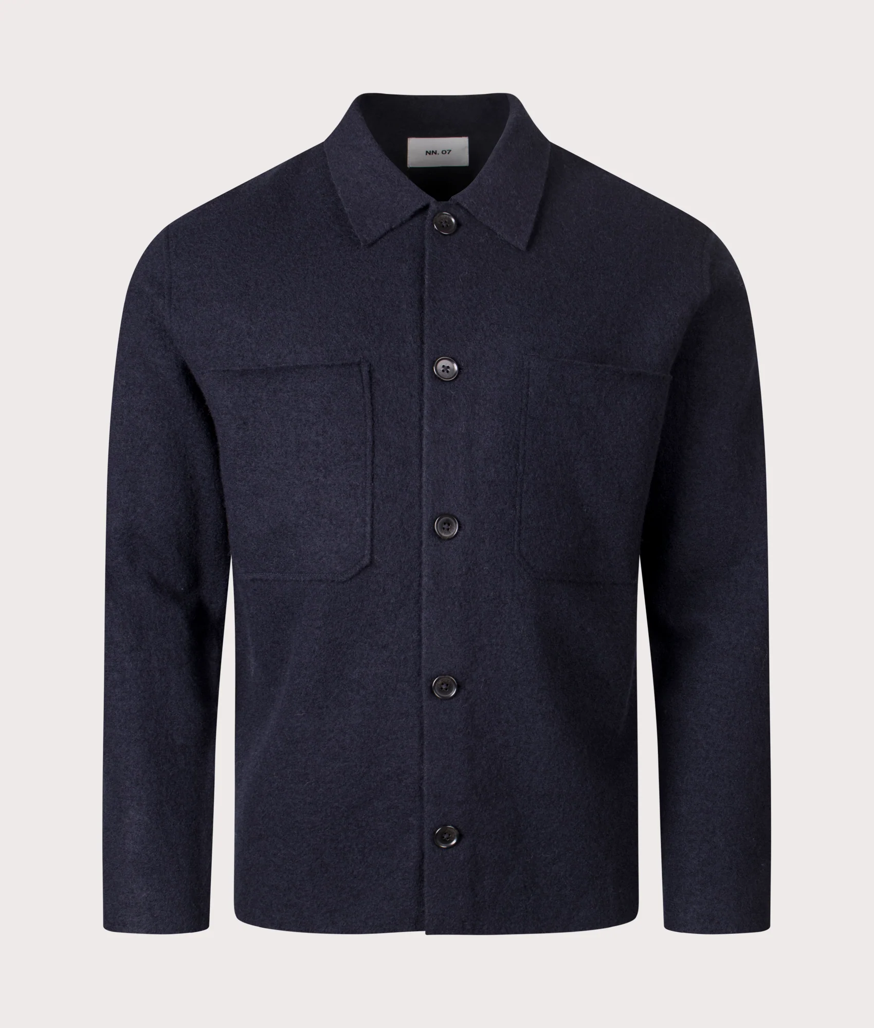 Jonas Boiled Wool Overshirt