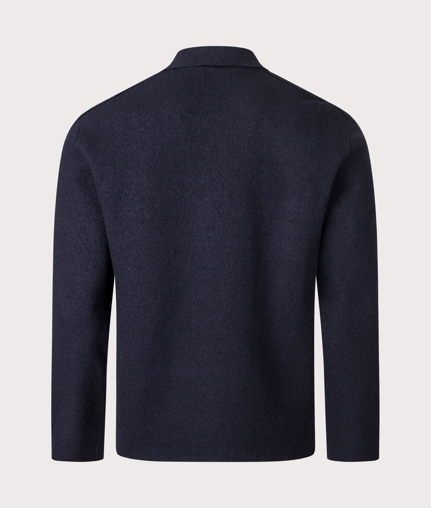 Jonas Boiled Wool Overshirt - Image 4
