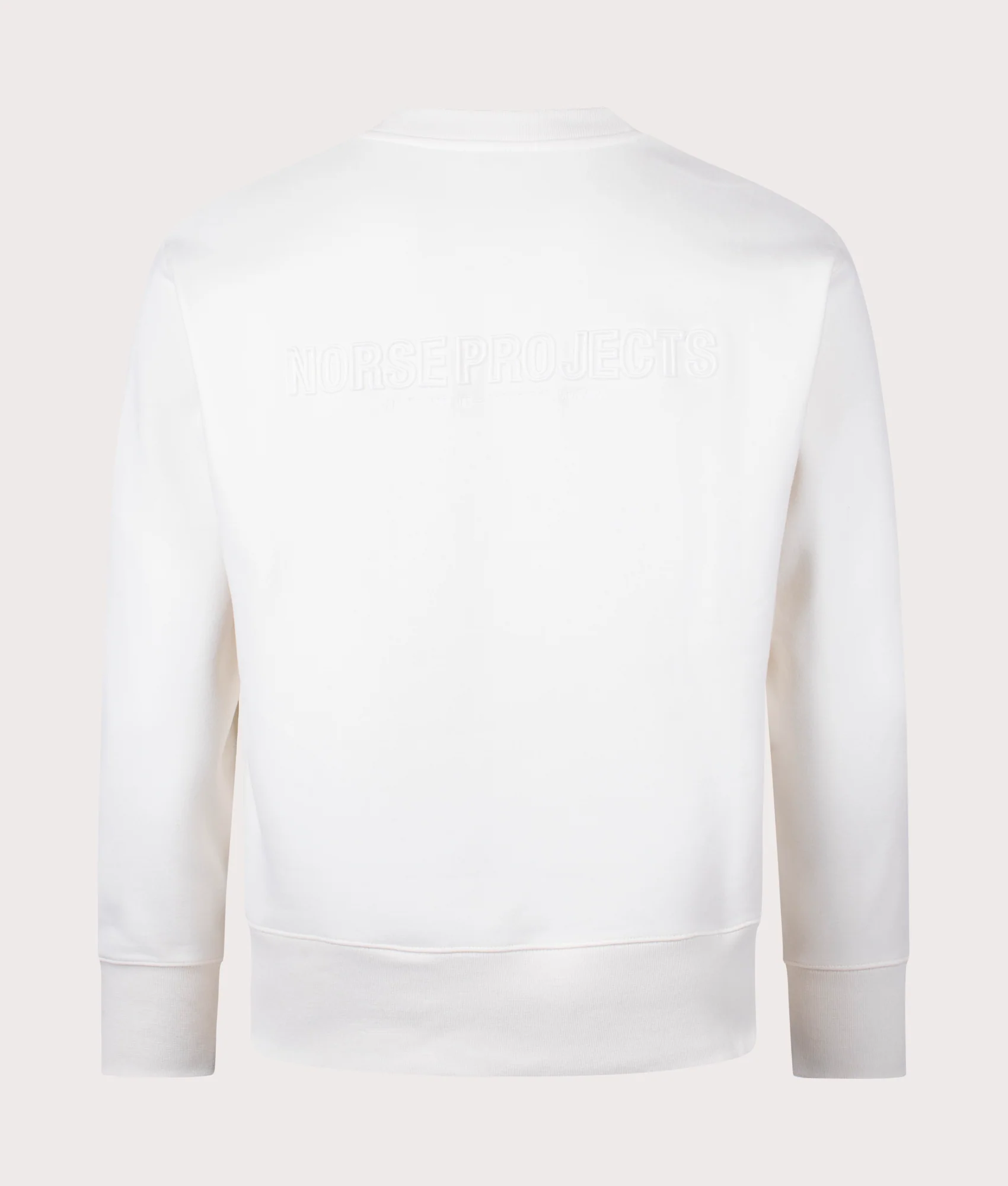 Relaxed Fit Arne Brushed Fleece N Logo Sweatshirt - Image 2