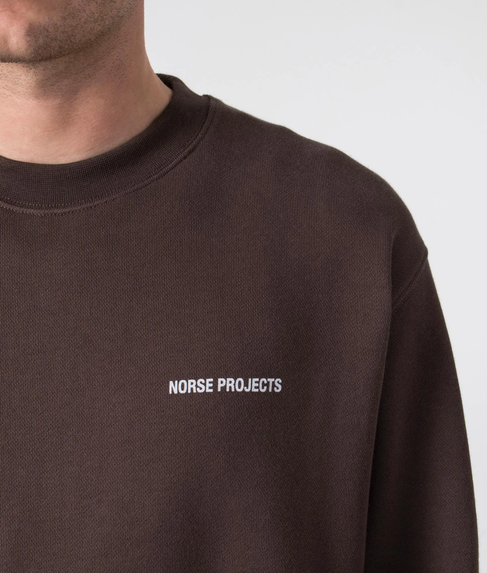 Relaxed Fit Arne Organic Logo Sweatshirt - Image 2