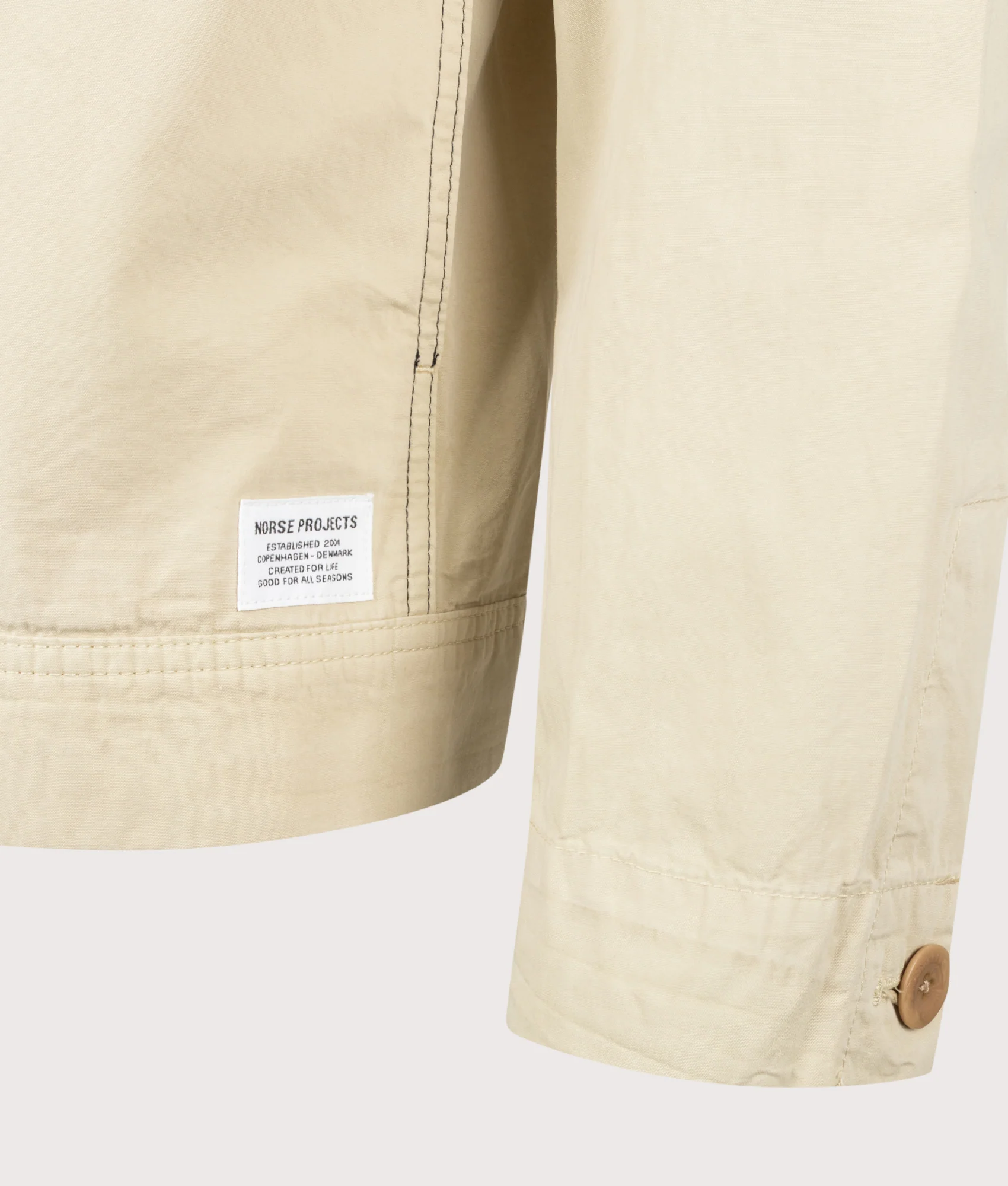 Relaxed Fit Arresskov Compact Cotton Overshirt - Image 2