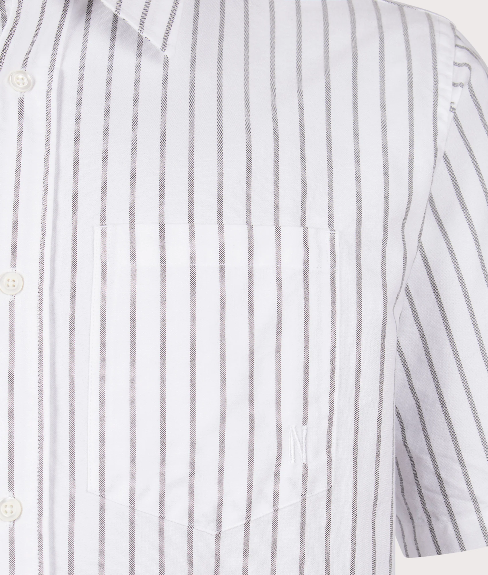 Ivan Relaxed Organic Oxford Monogram Shirt - Image 2