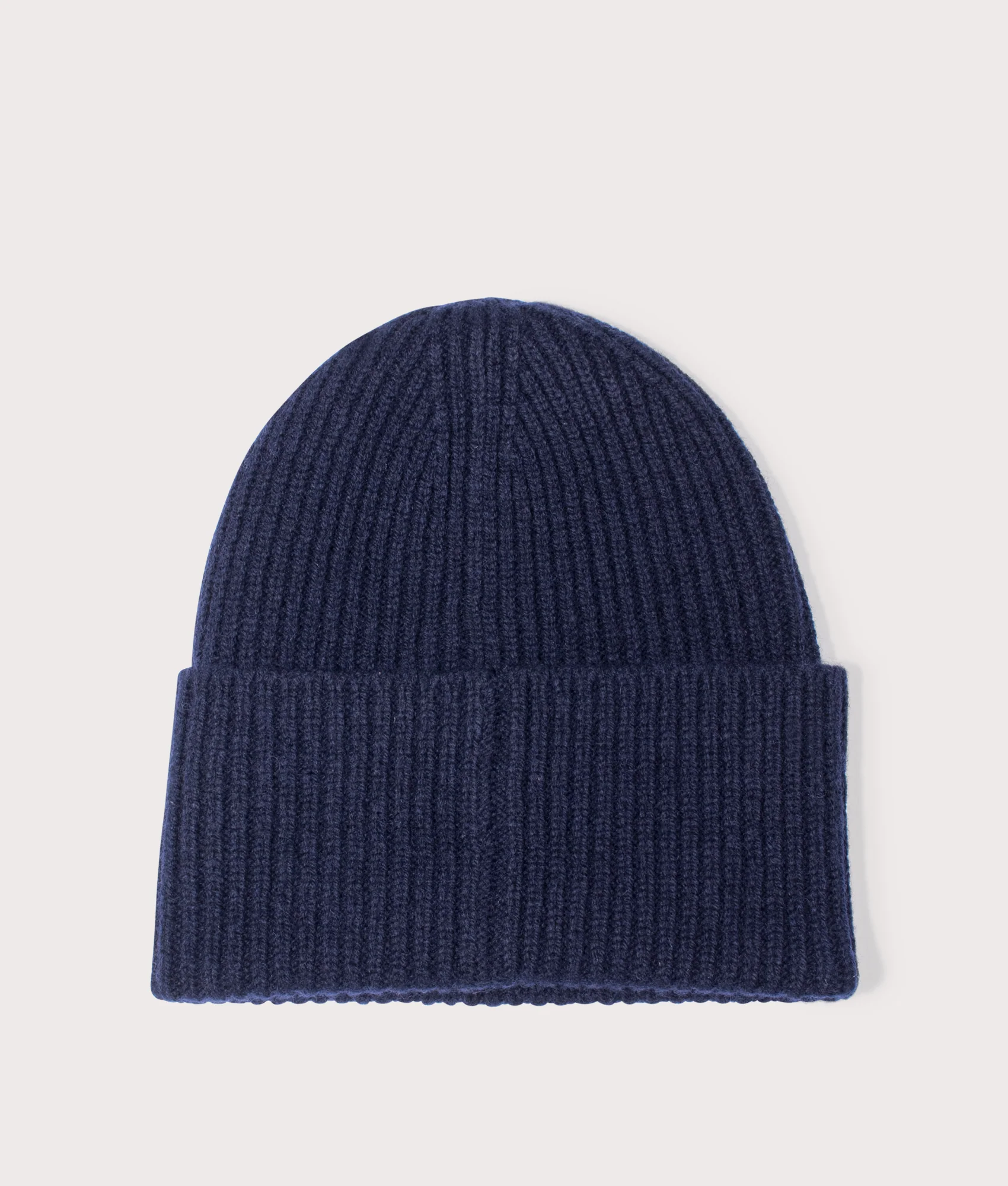 Merino Lambswool Rib N Logo Beanie - Image 2