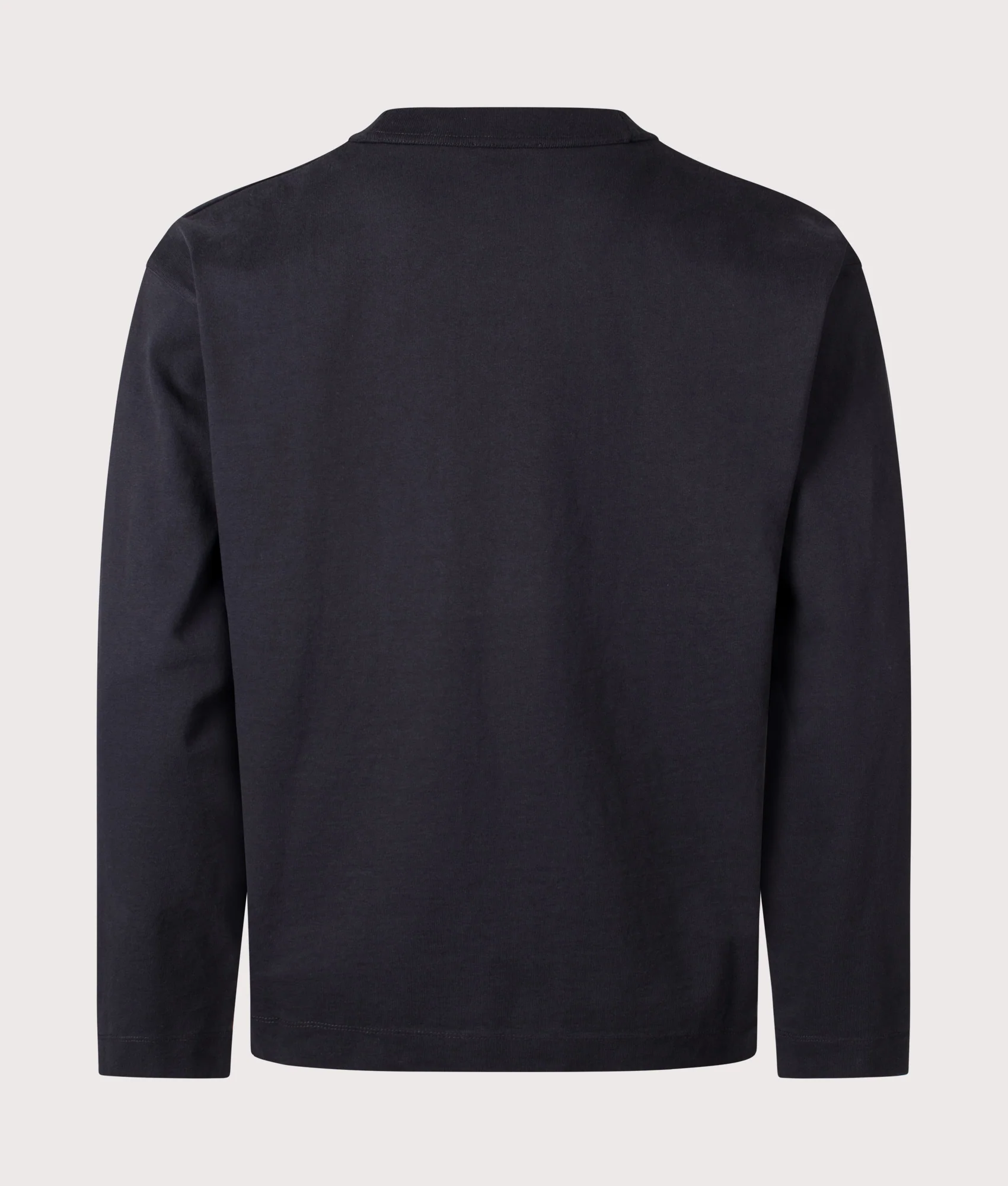 Relaxed Fit Isefjord Compact Long Sleeve T-Shirt - Image 3