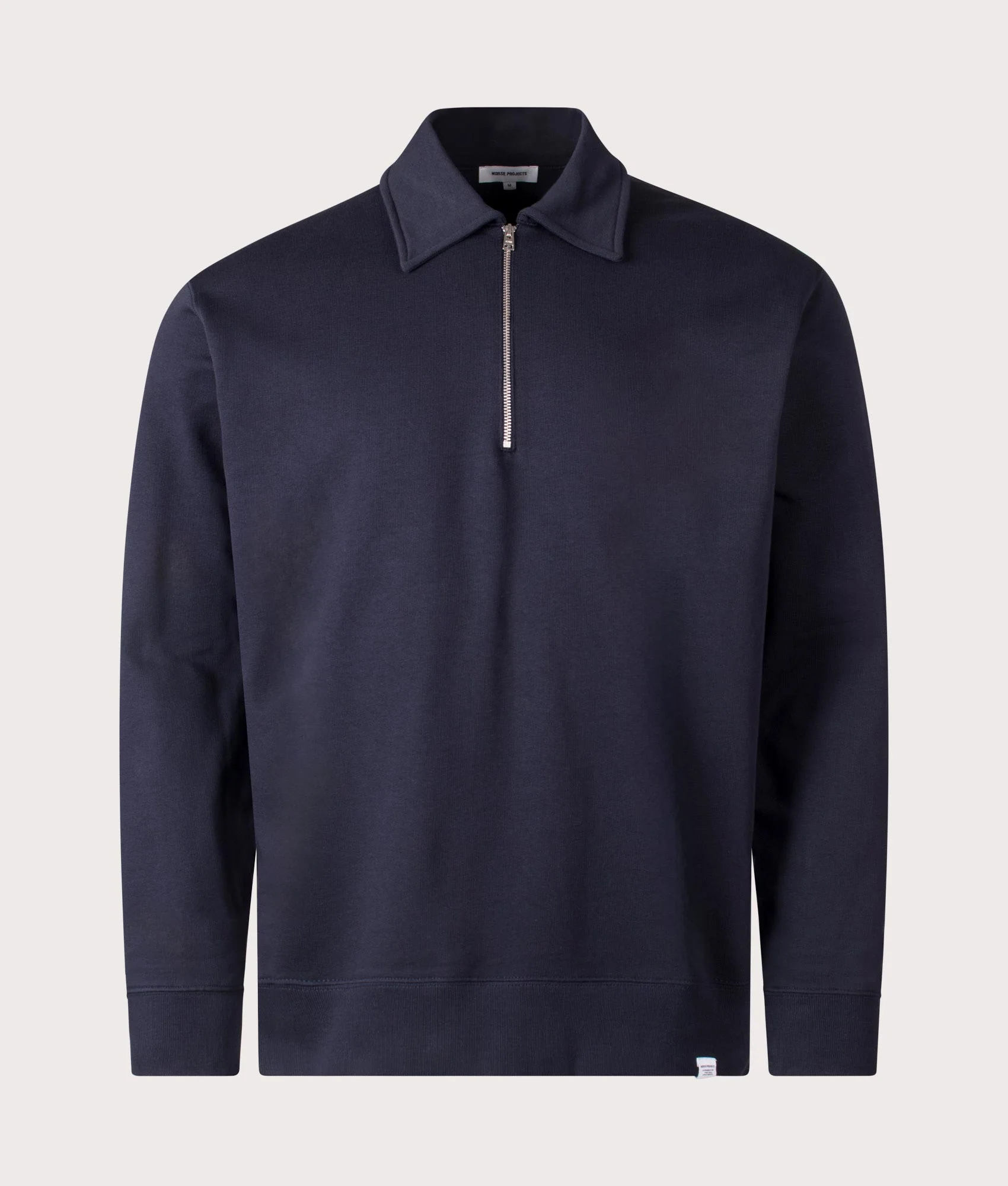 Relaxed Fit Ketel NORSE Logo Quarter Zip Sweatshirt